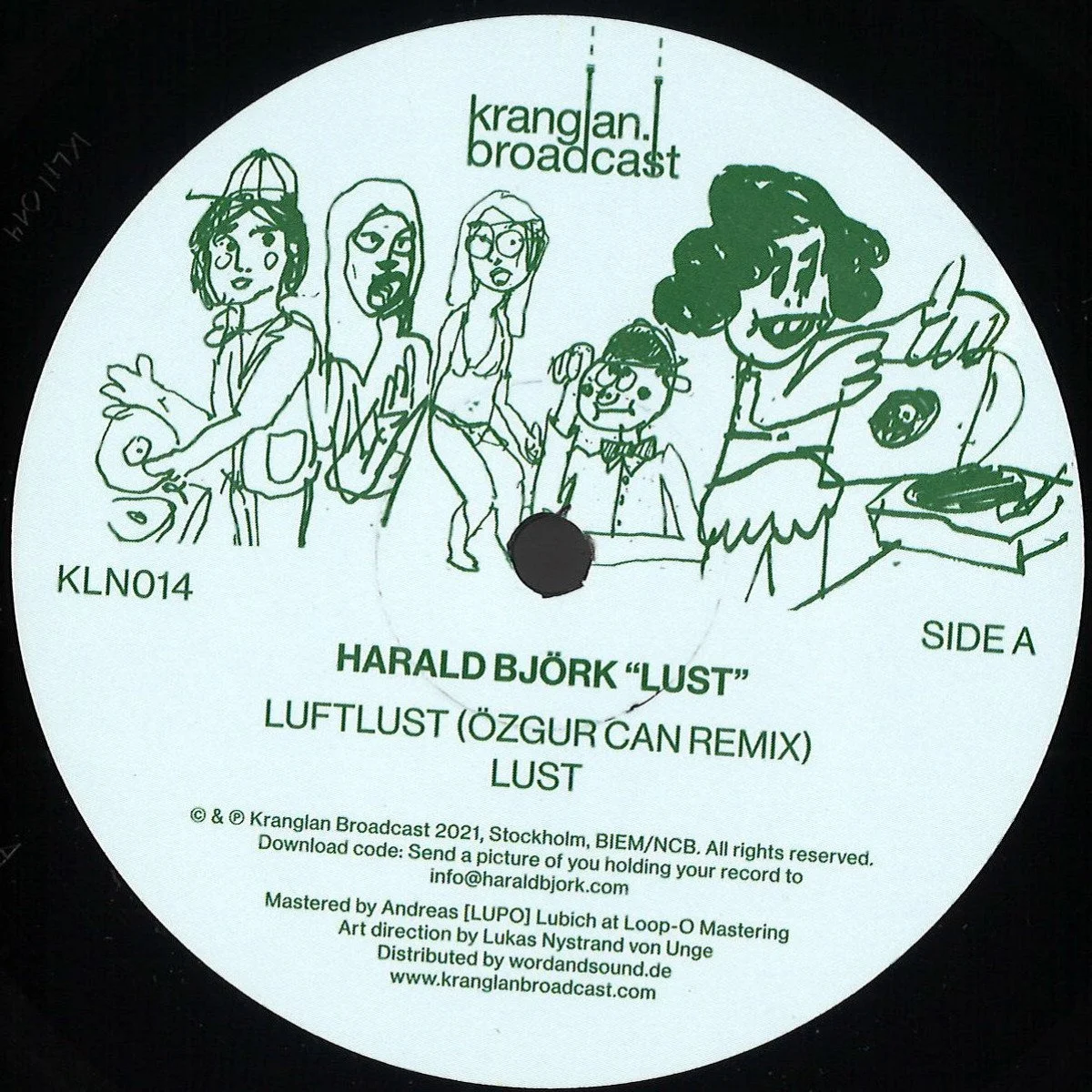 HARALD BJÖRK - LUST [KRANGLAN BROADCAST]