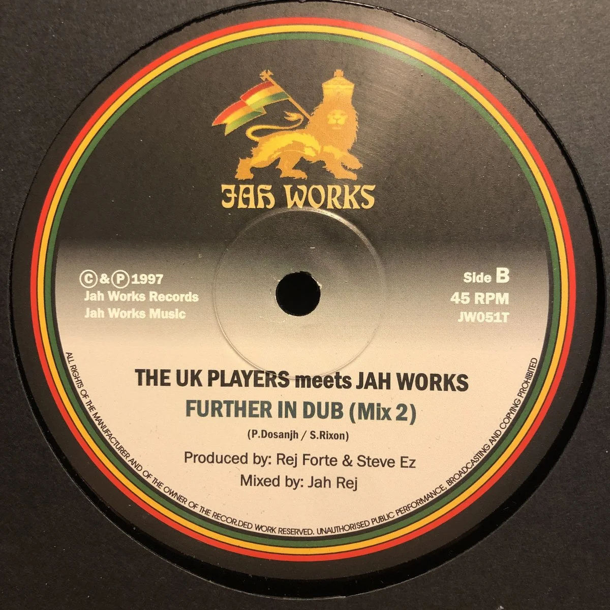 Idren Natural & The UK Player - Further / Further in Dub 10" [Earth Works]