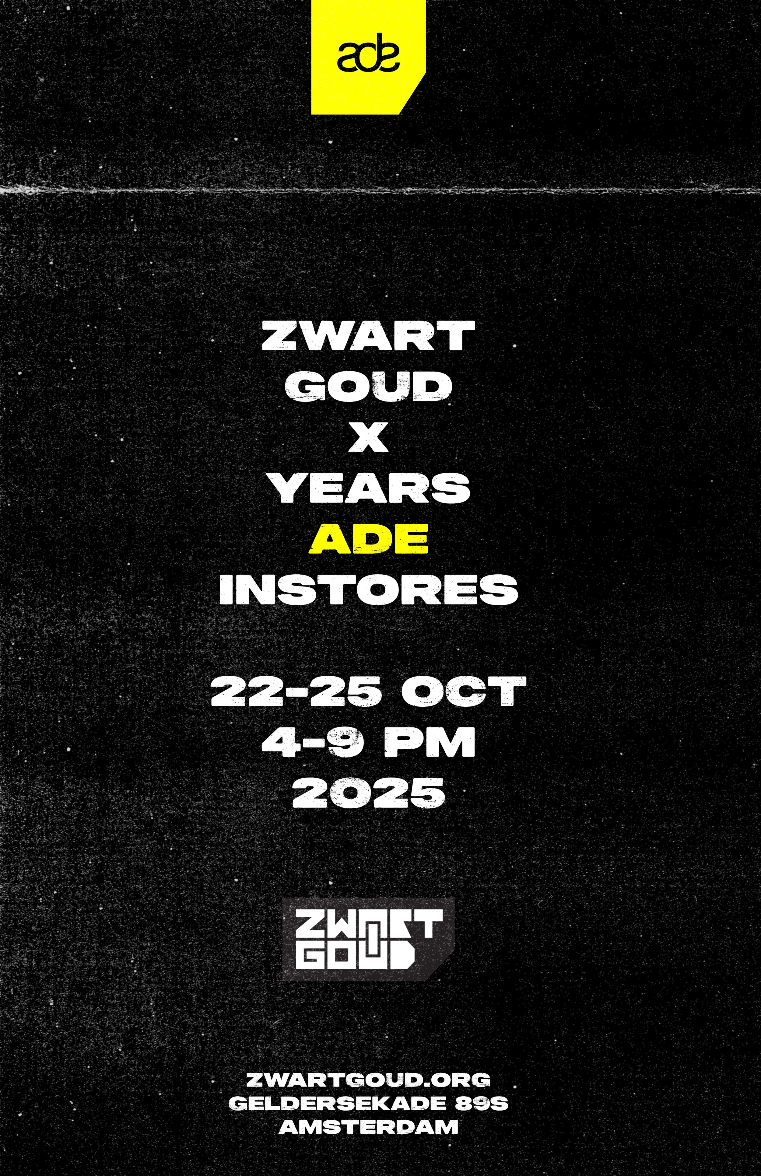 ZG X YEARS ADE INSTORES