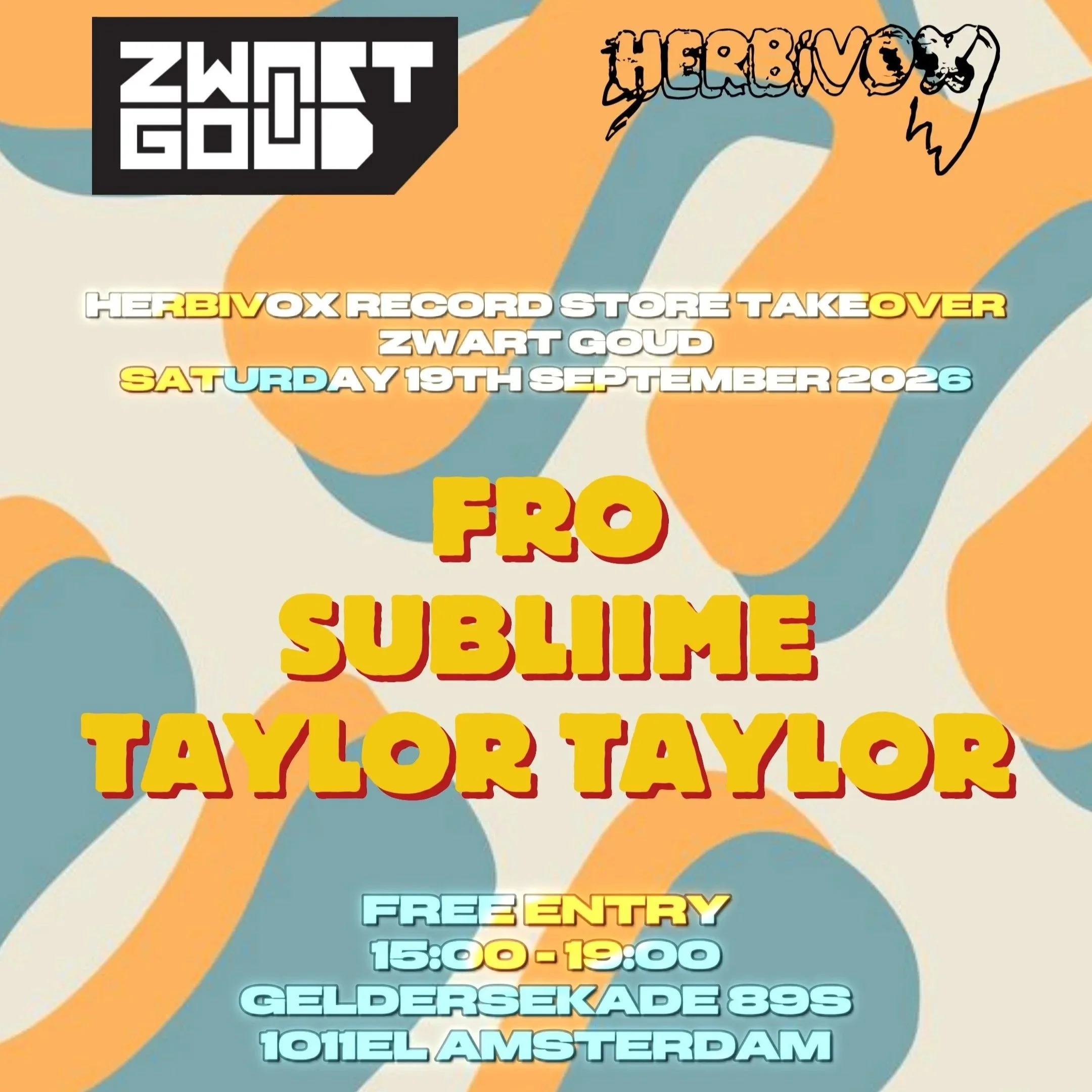 ZWART GOUD X Herbivox Takeover 2.0