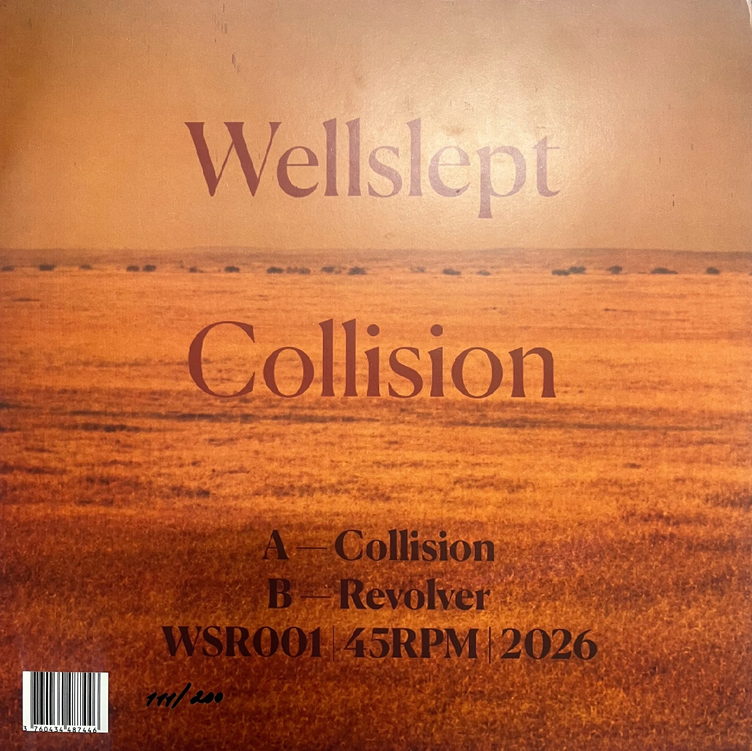WELLSLEPT - COLLISION EP [WELLSLEPT RECORDS]