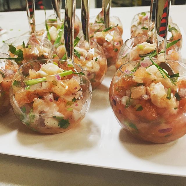 Ceviche! #buddyvevents #fresh #seafood #shrimp #refreshing #perfect #delicious #authentic