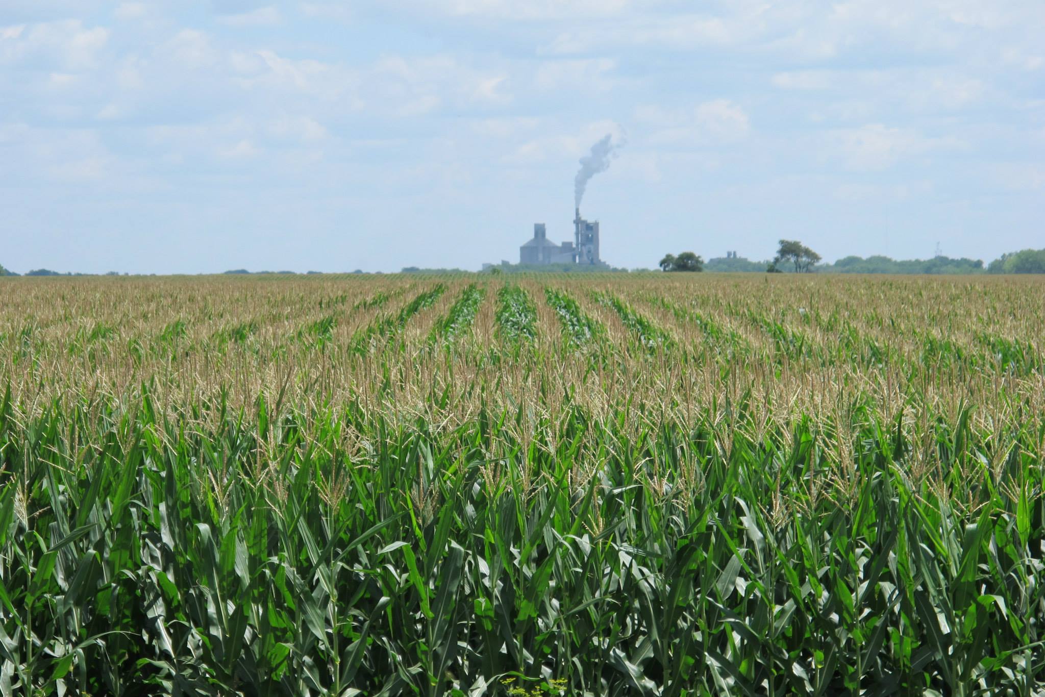 The cement plant outside of Mason City that formed the financial success of the town so Meredith Wilson could come along and write "The Music Man."