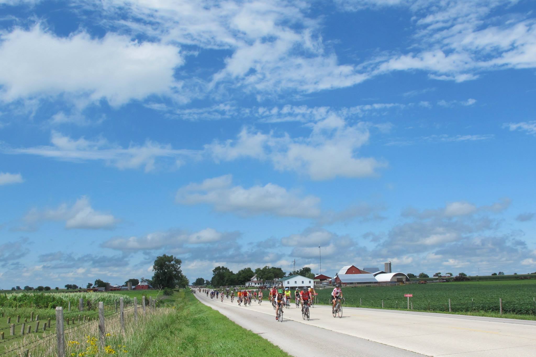 Fantastic days on the road under Iowa skies.