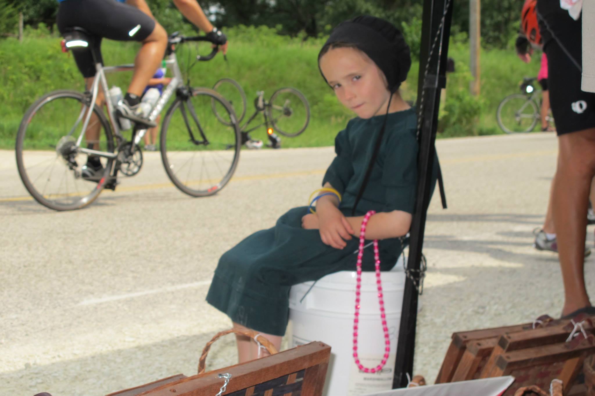 Amish girl.