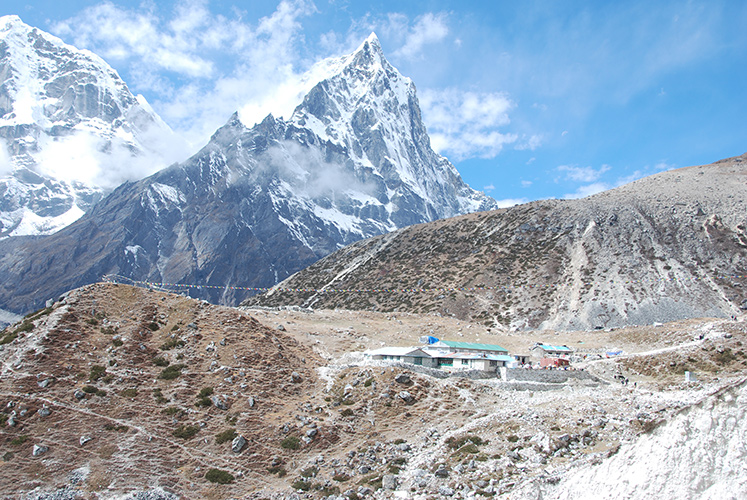 Tukla, a waystation on the hike up the Khumbu.
