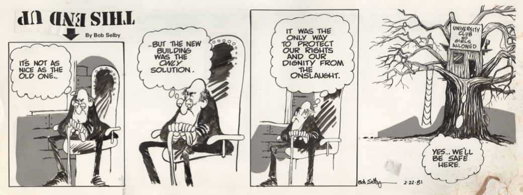 Bob Selby, "This End Up," The Providence Journal, February 22, 1981. Copyright 1981 The Providence Journal. Reproduced by permission.