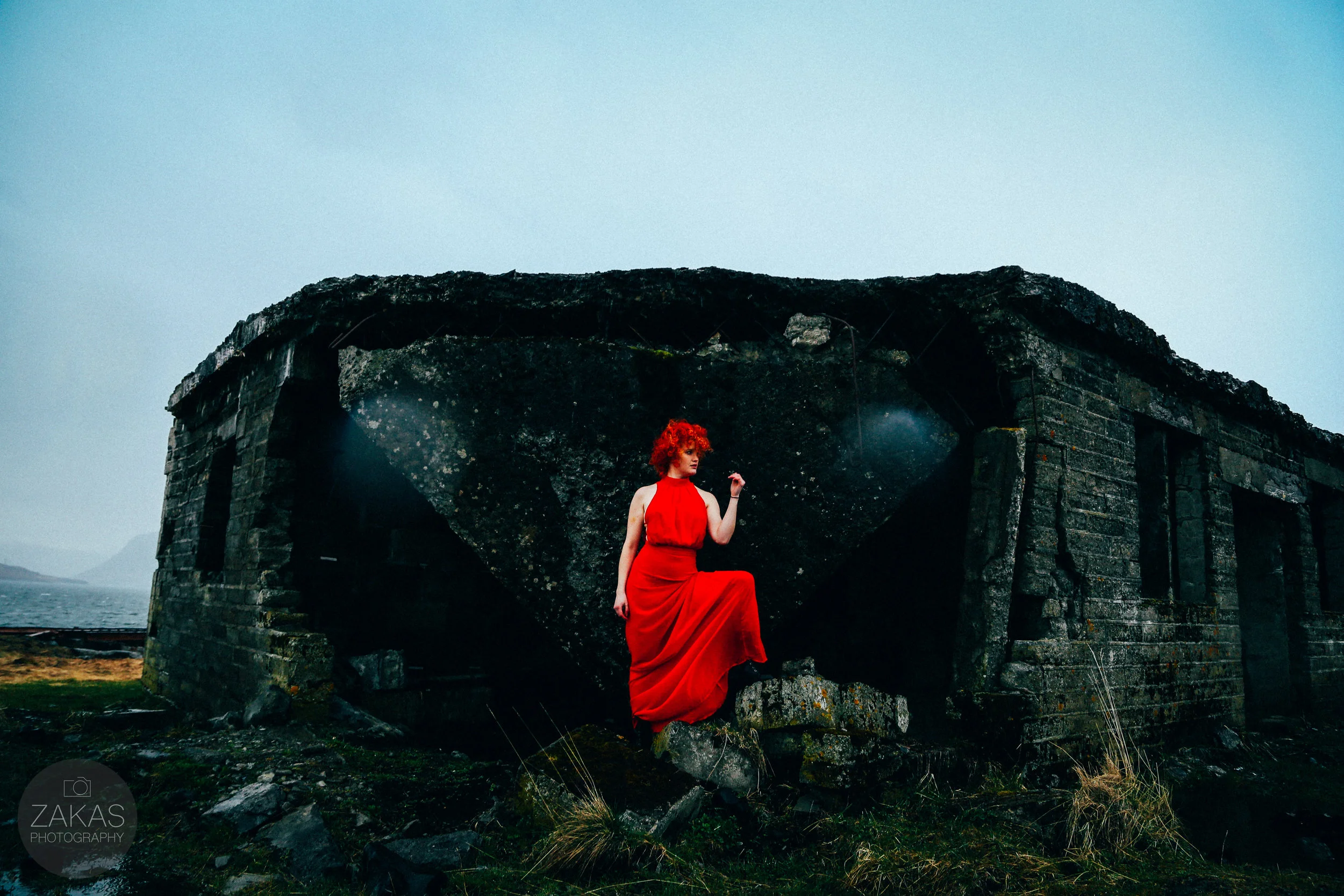 Iceland Fashion Shoot in Storm | Reykjavik Photographer