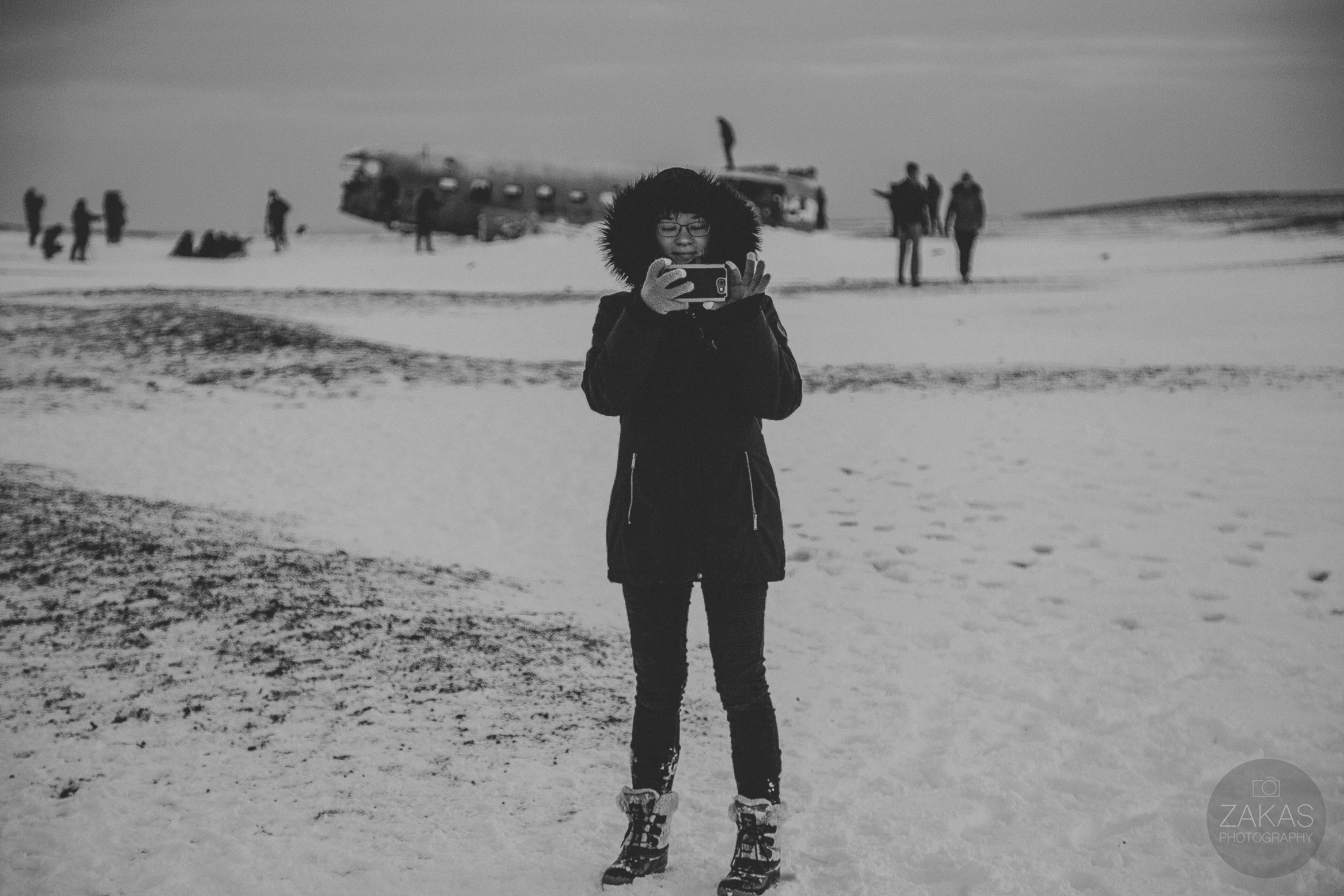 Secret Iceland Proposal at Sólheimasandur Plane Wreck- Iceland Wedding Photographer | Zakas Photography