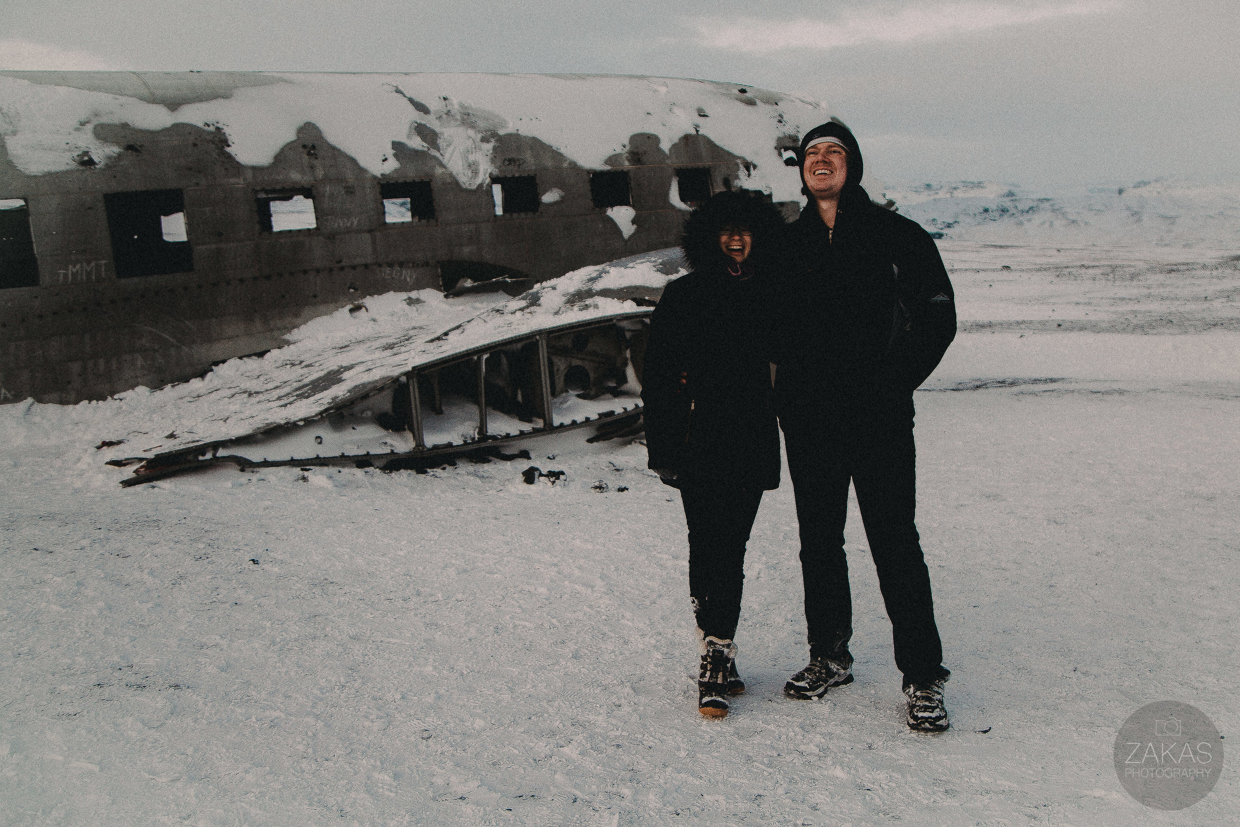 Secret Iceland Proposal at Sólheimasandur Plane Wreck- Iceland Wedding Photographer | Zakas Photography