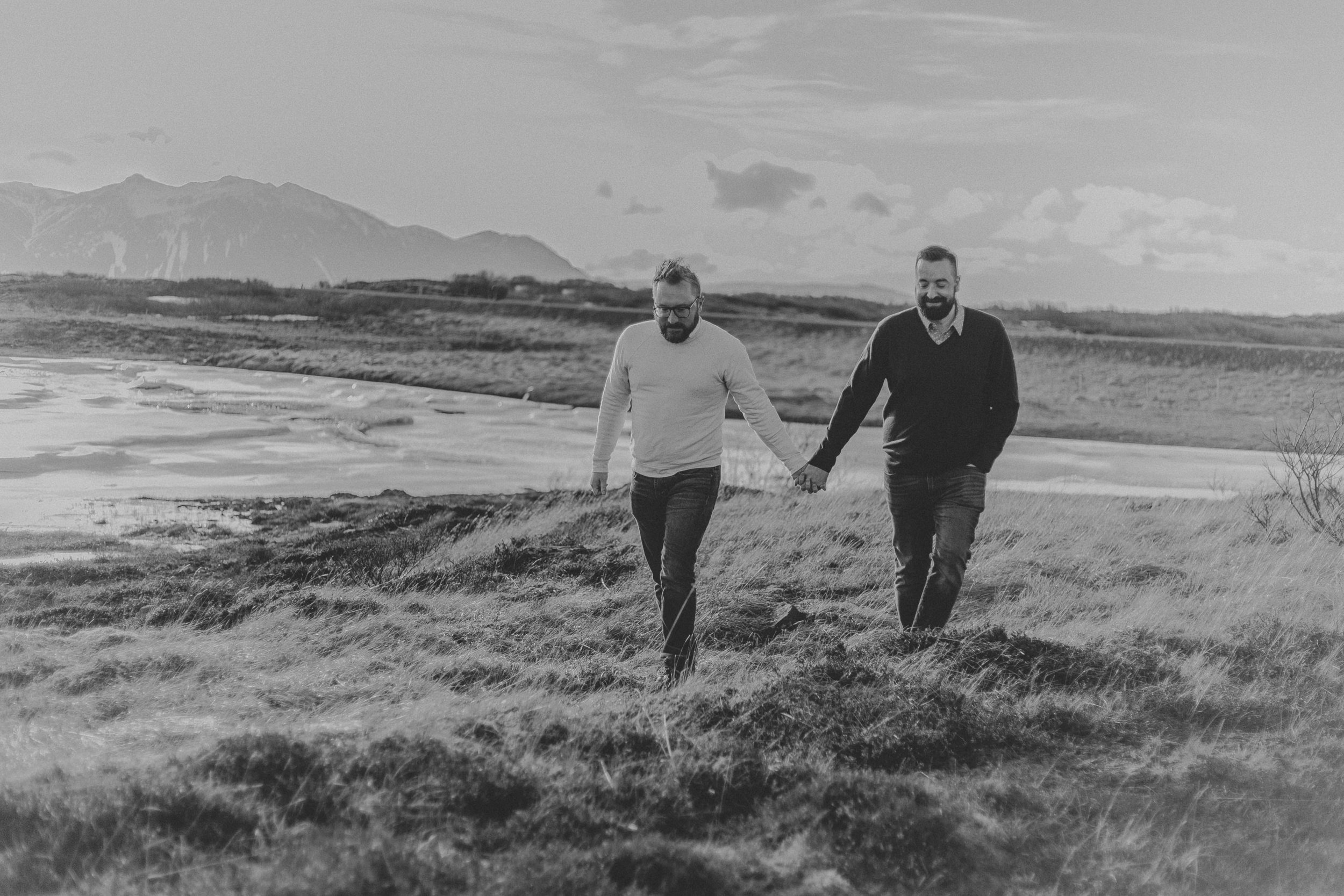ICELAND ELOPEMENT PHOTOGRAPHER - LGBTQ WEDDING PHOTOGRAPHER- SAME SEX ENGAGEMENT PHOTOS