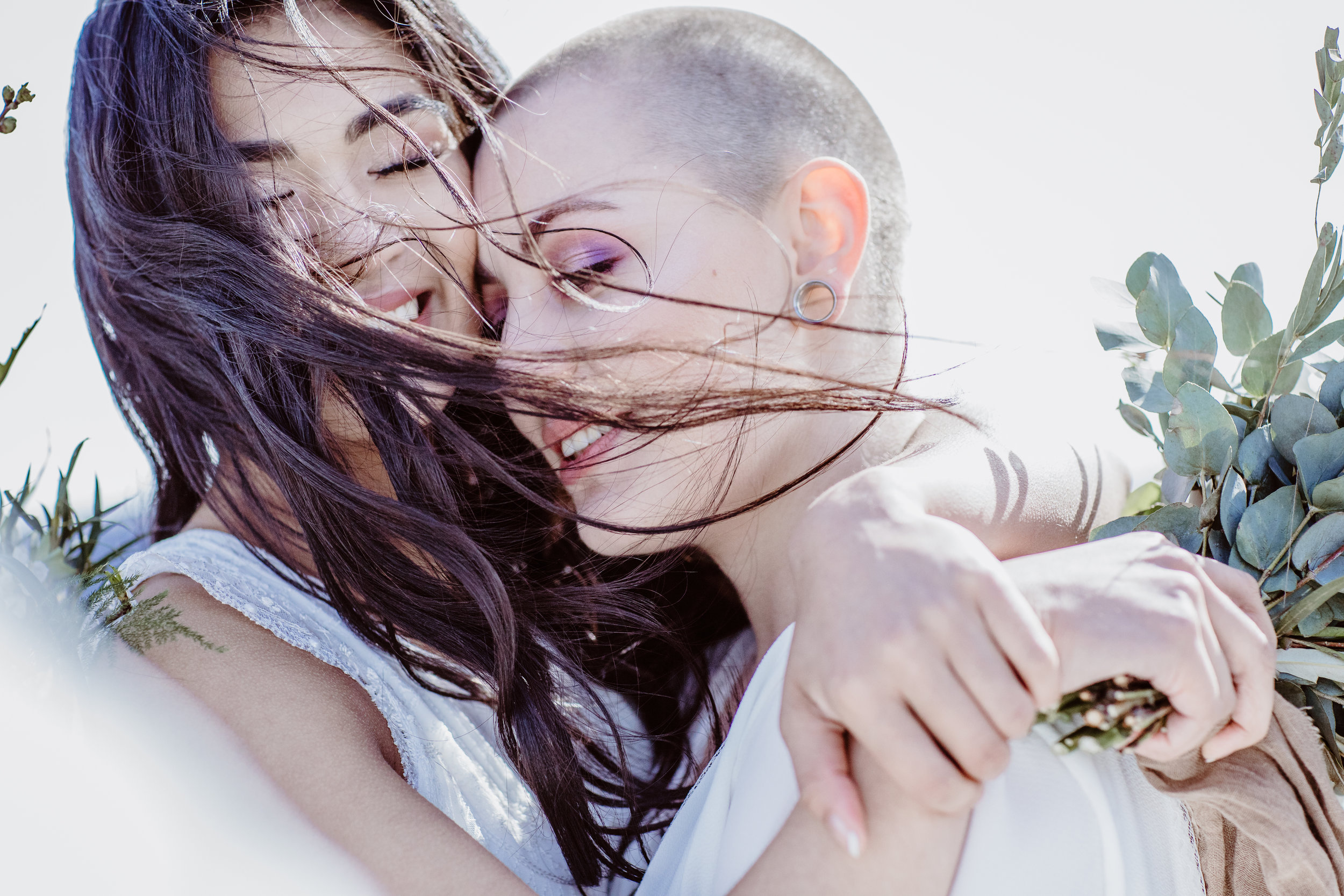 iceland elopement photographer , gay wedding in iceland , two brides iceland elopement
