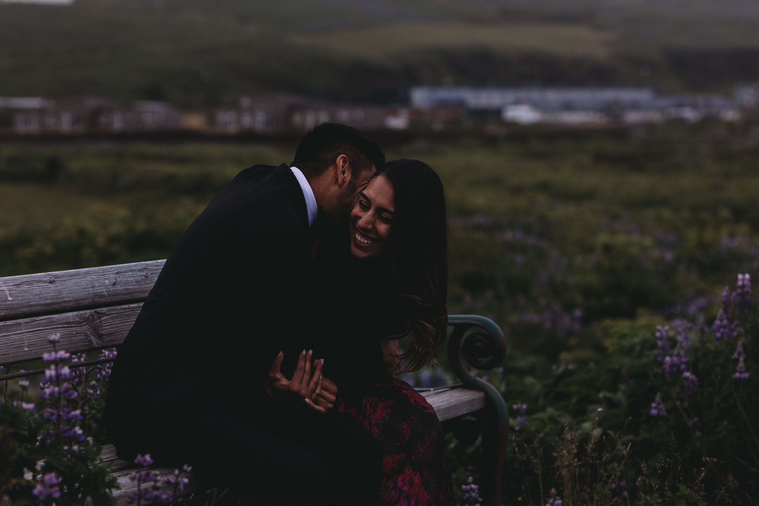 Iceland elopement photographer | Iceland south coast engagement photos | Iceland Skogafoss wedding pictures