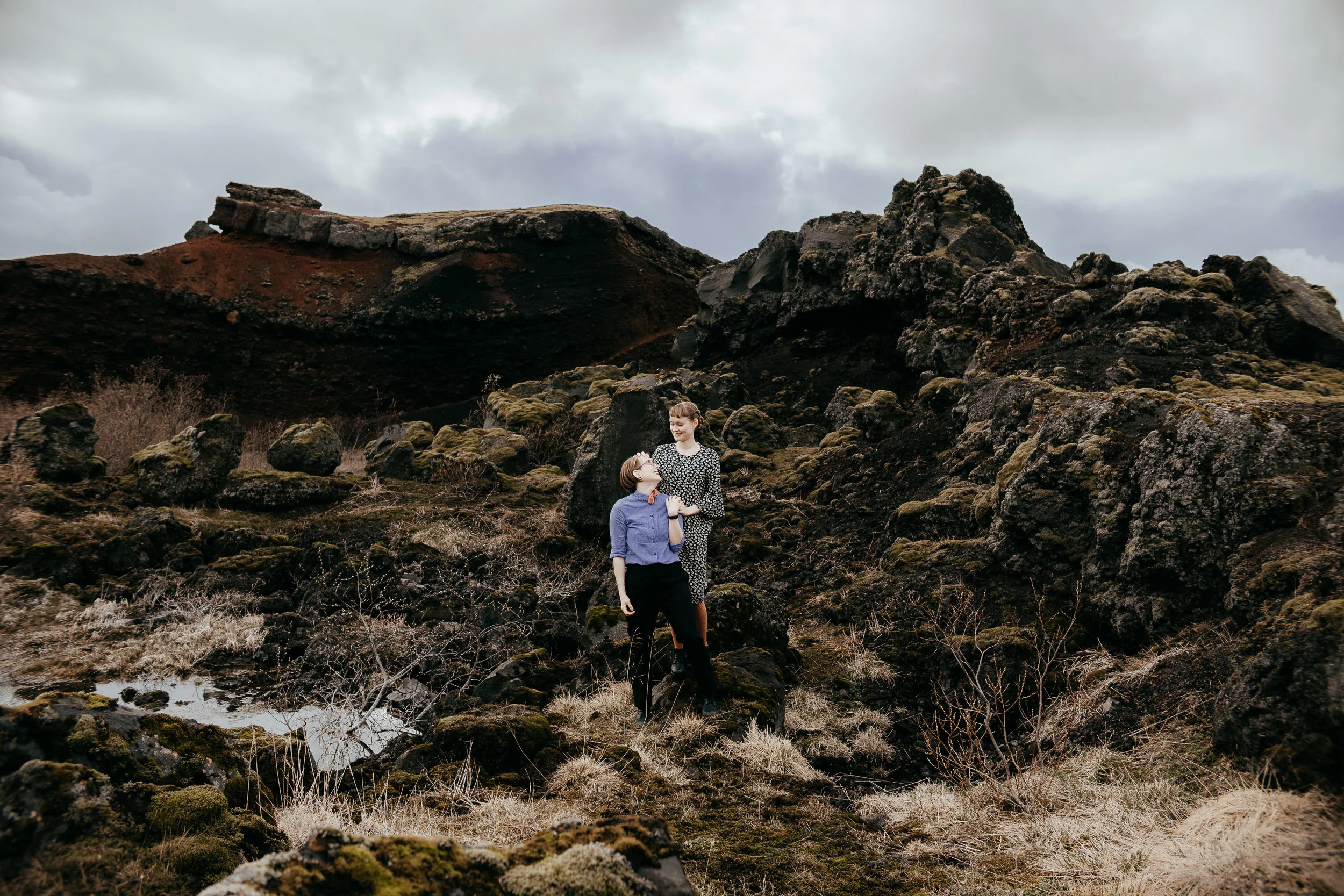 iceland lqbtq engagement session | iceland wedding photographer