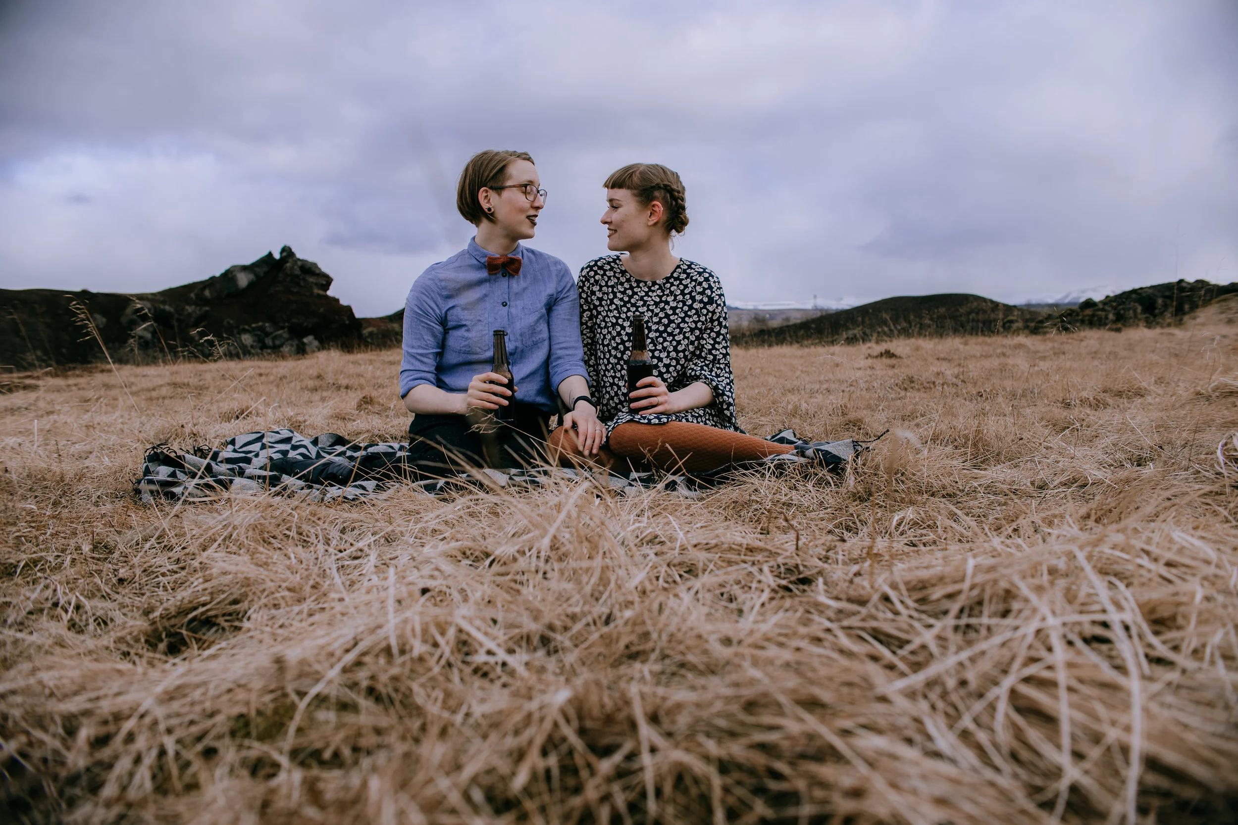 iceland lqbtq engagement session | iceland wedding photographer