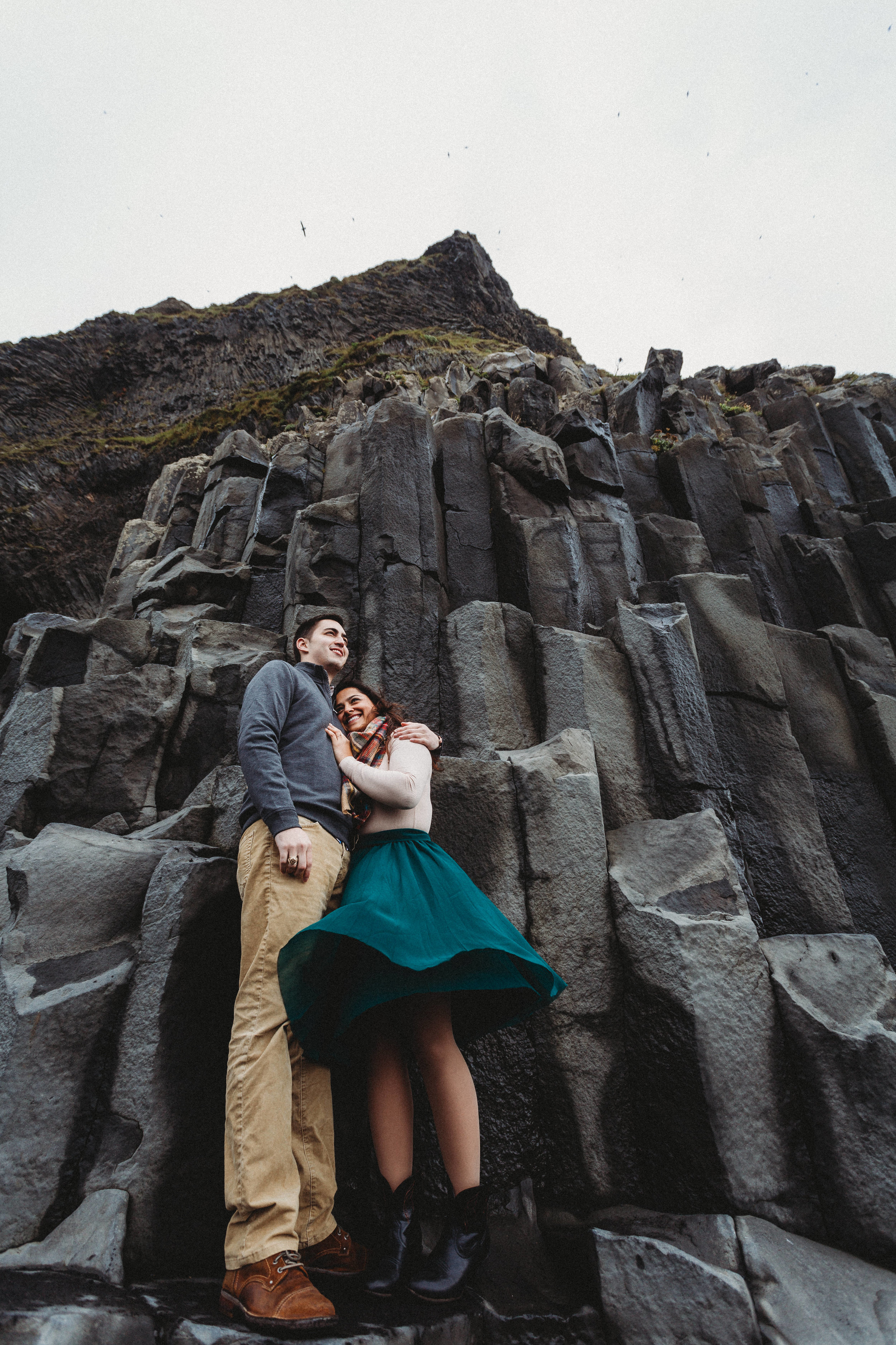 ICELAND ENGAGEMENT SESSION AT REYNISFJARA BEACH | ICELAND WEDDING PHOTOGRAPHER