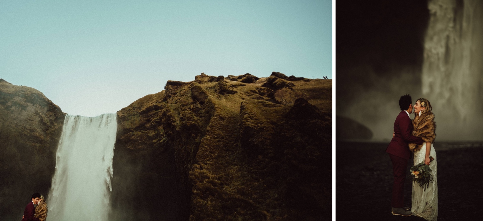 LGBTQ-iceland-elopement-skogafoss