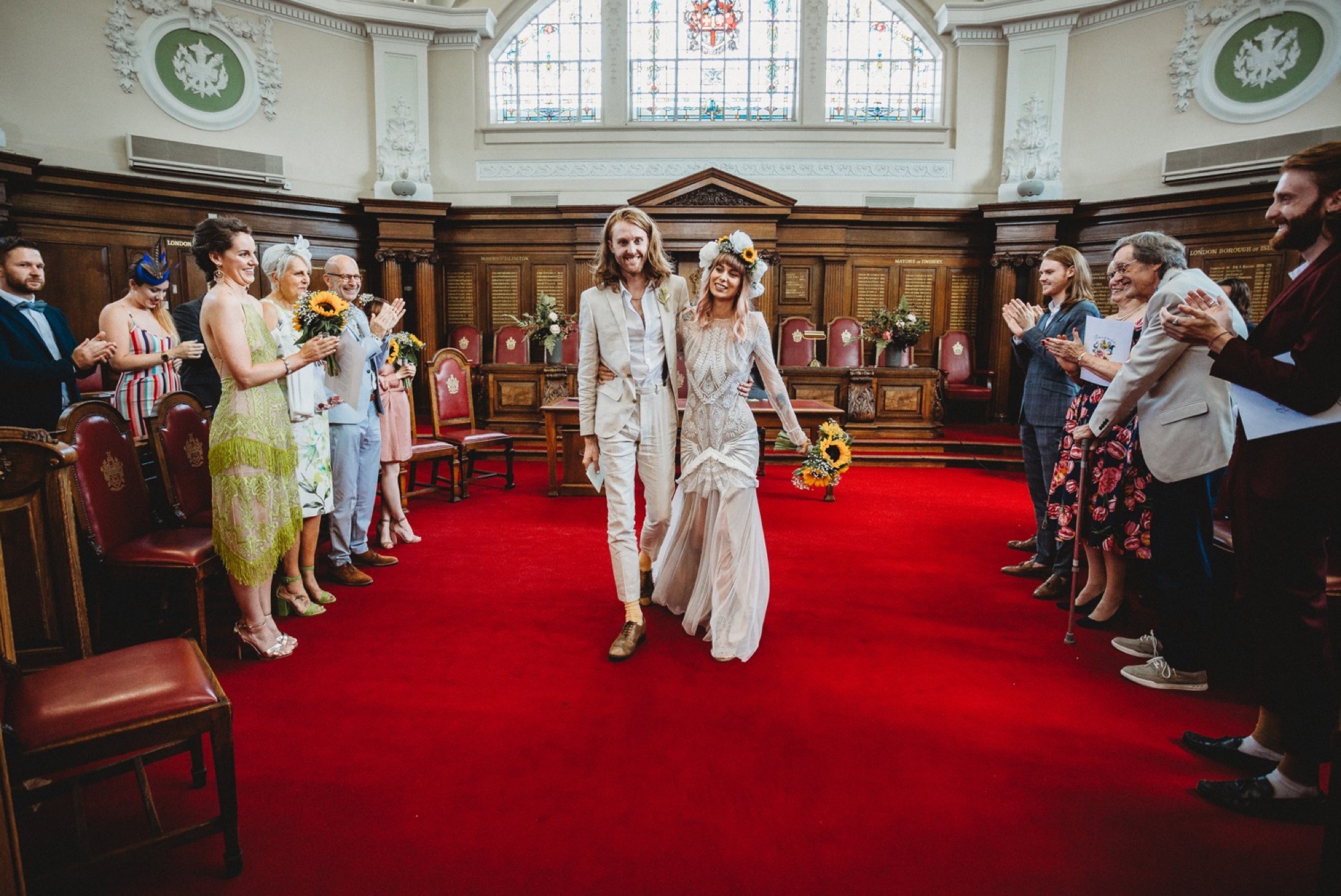 hackney London wedding ceremony by zakas photography 
