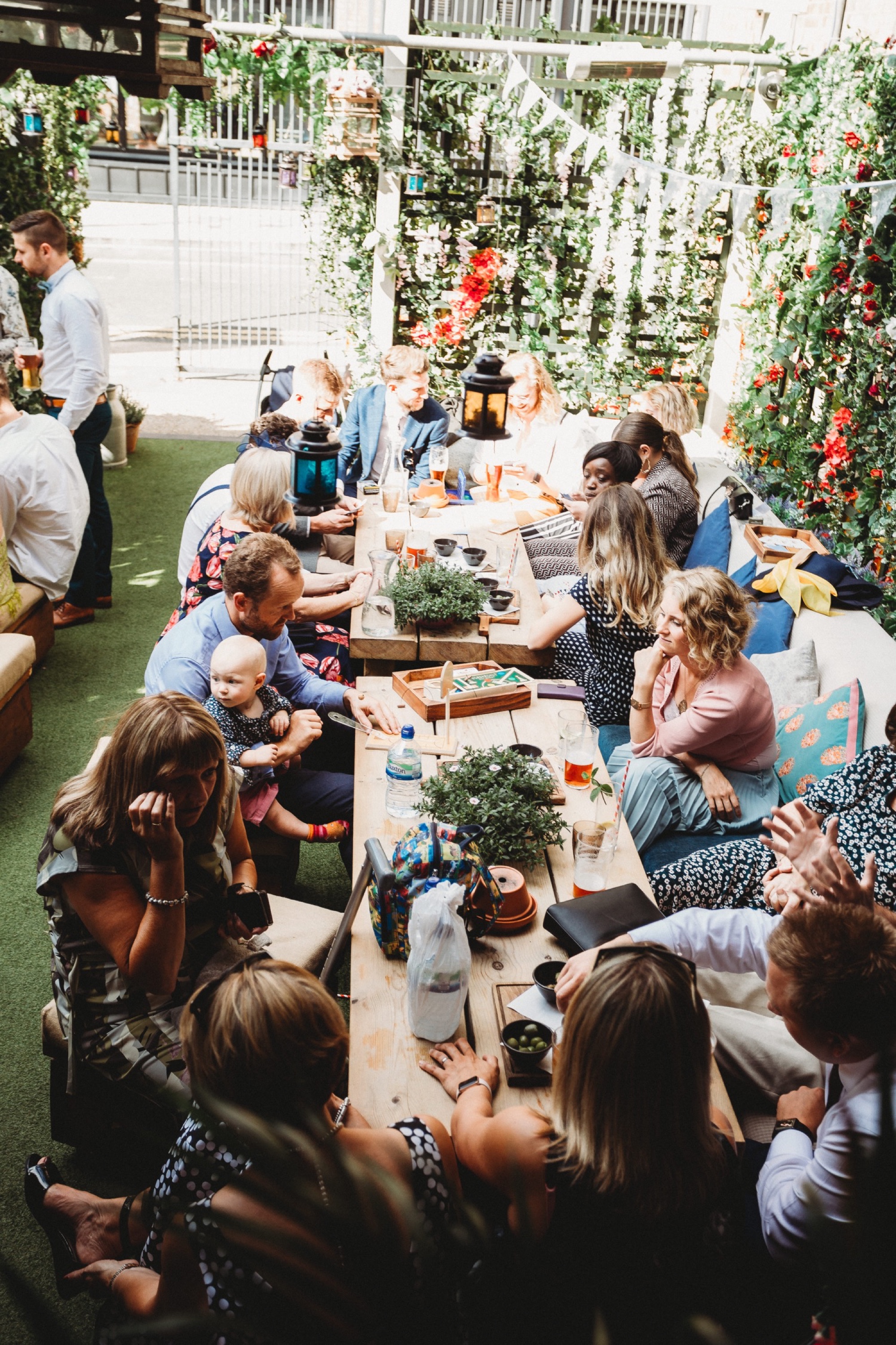 hackney London wedding reception Wringer and Mangle by zakas photography 