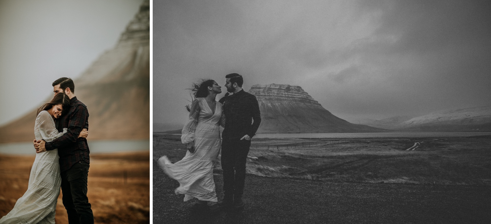 iceland elopement kirkjufell