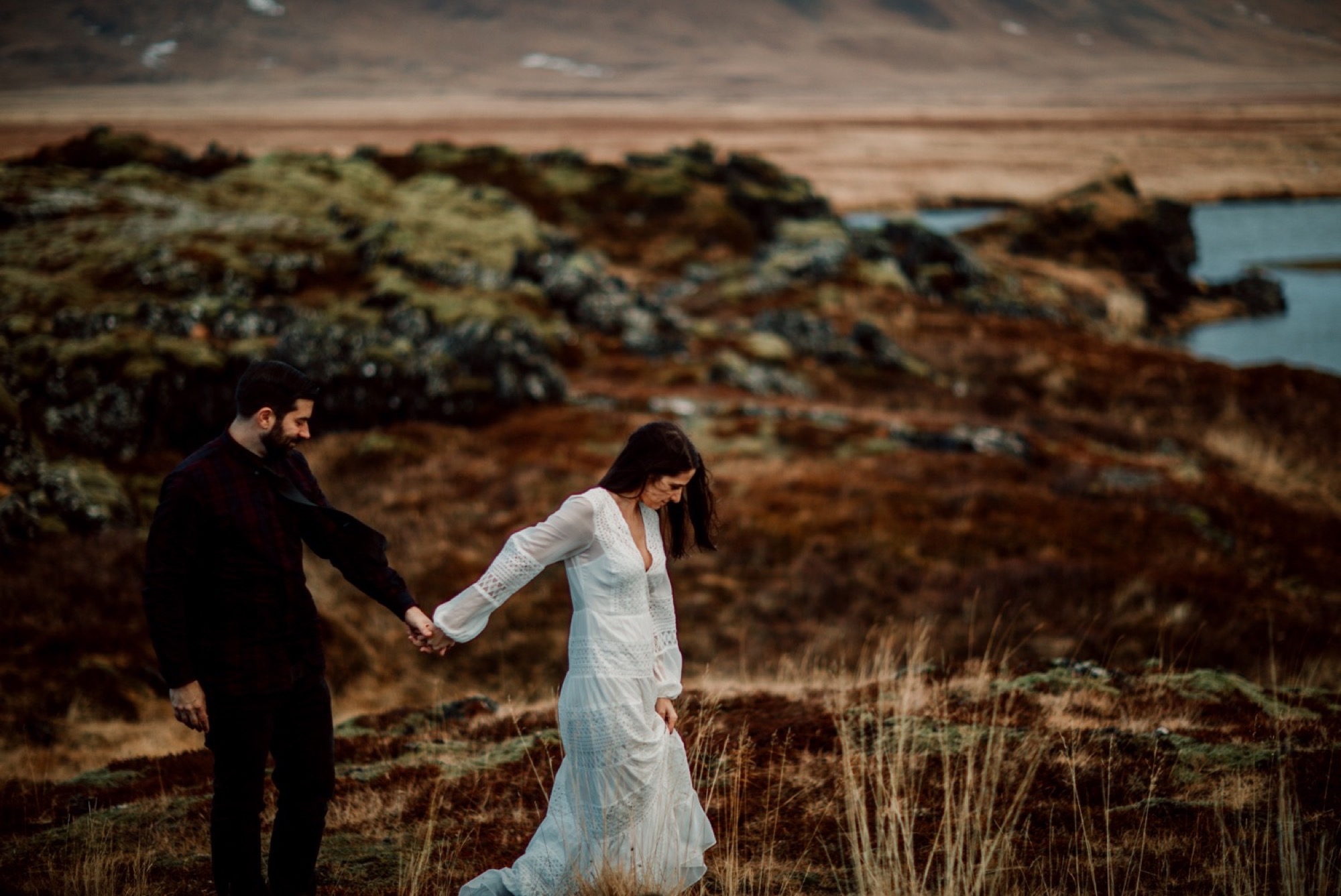 iceland elopement lake