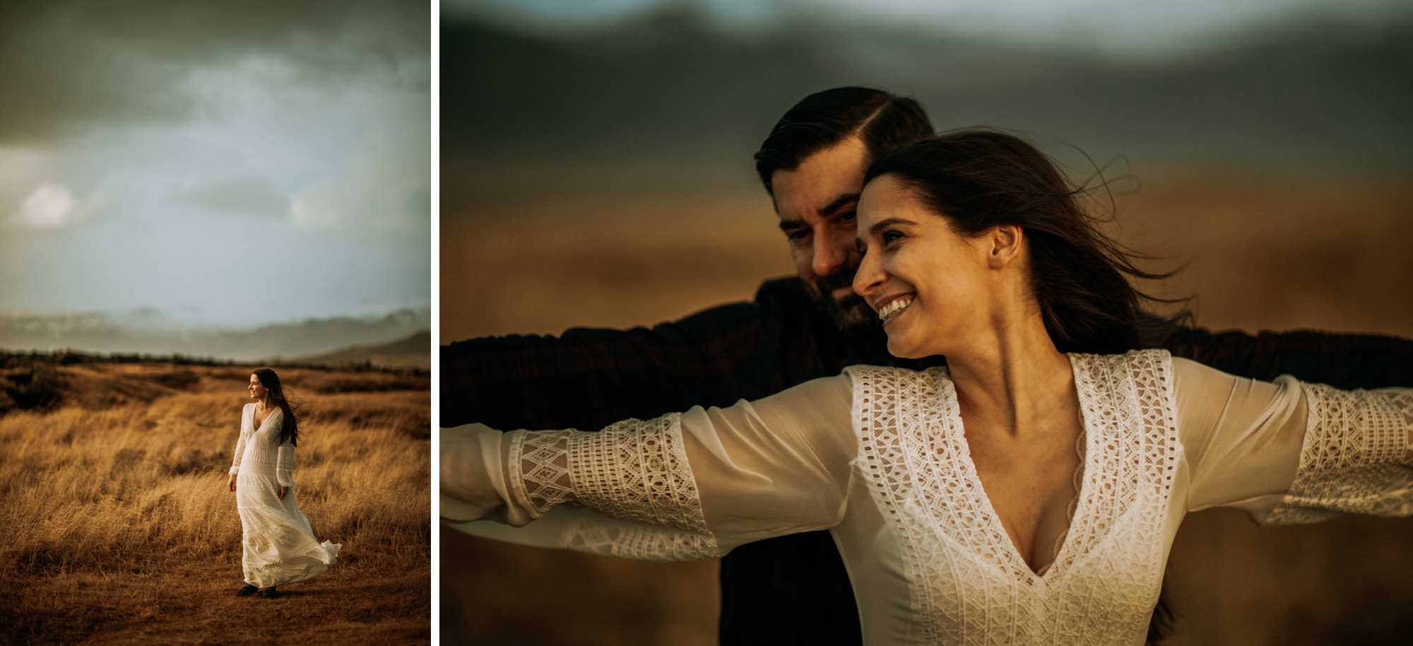 iceland elopement field