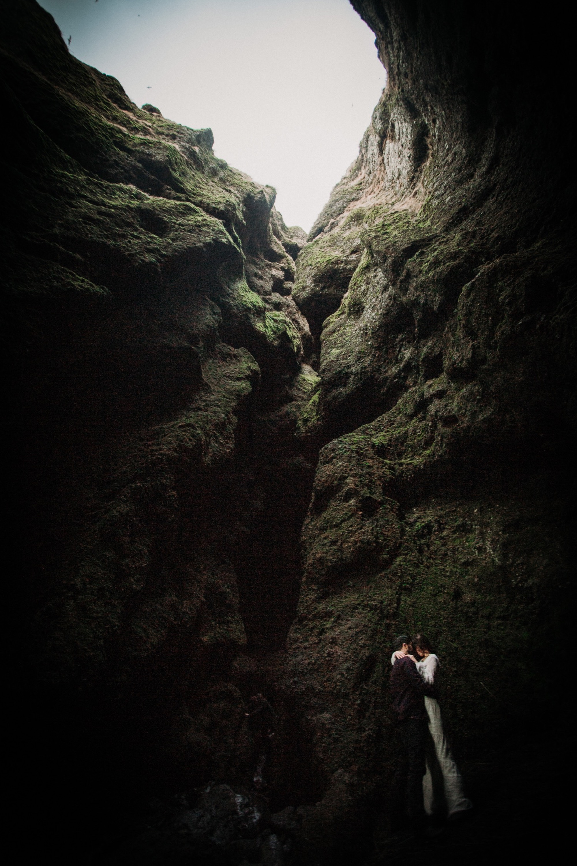 iceland elopement cave