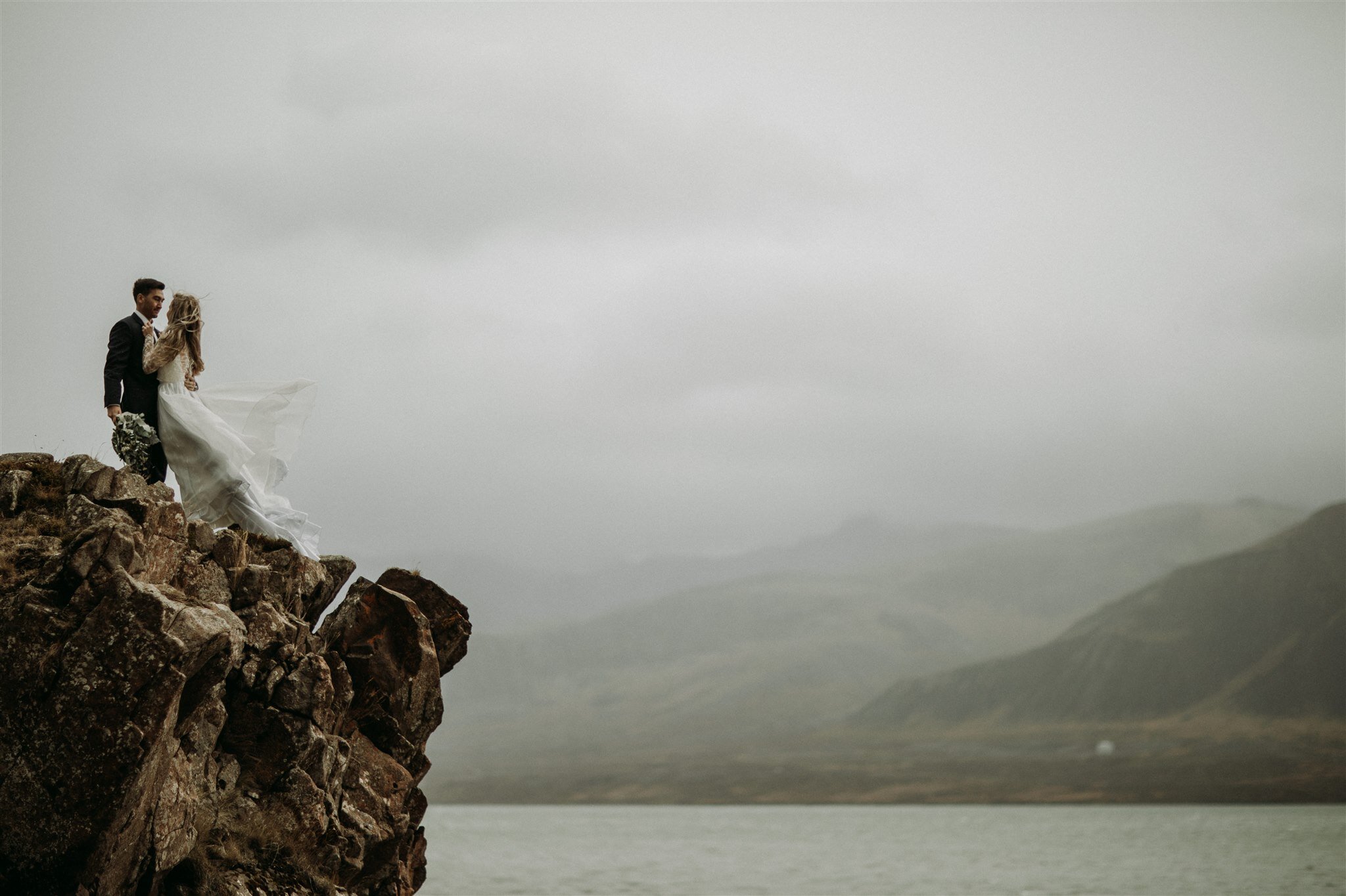 Iceland elopement in Highlands | adventure elopement photos | zakas photo