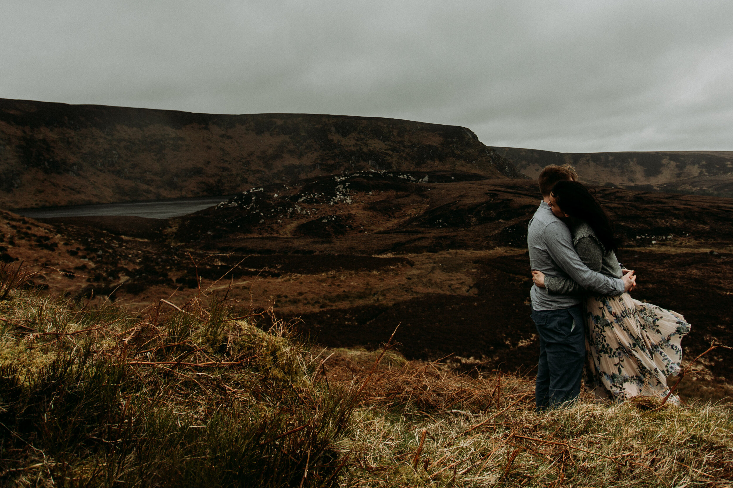Wicklow Mountain Ireland engagement photos | Dublin elopement photographer | zakas photo 