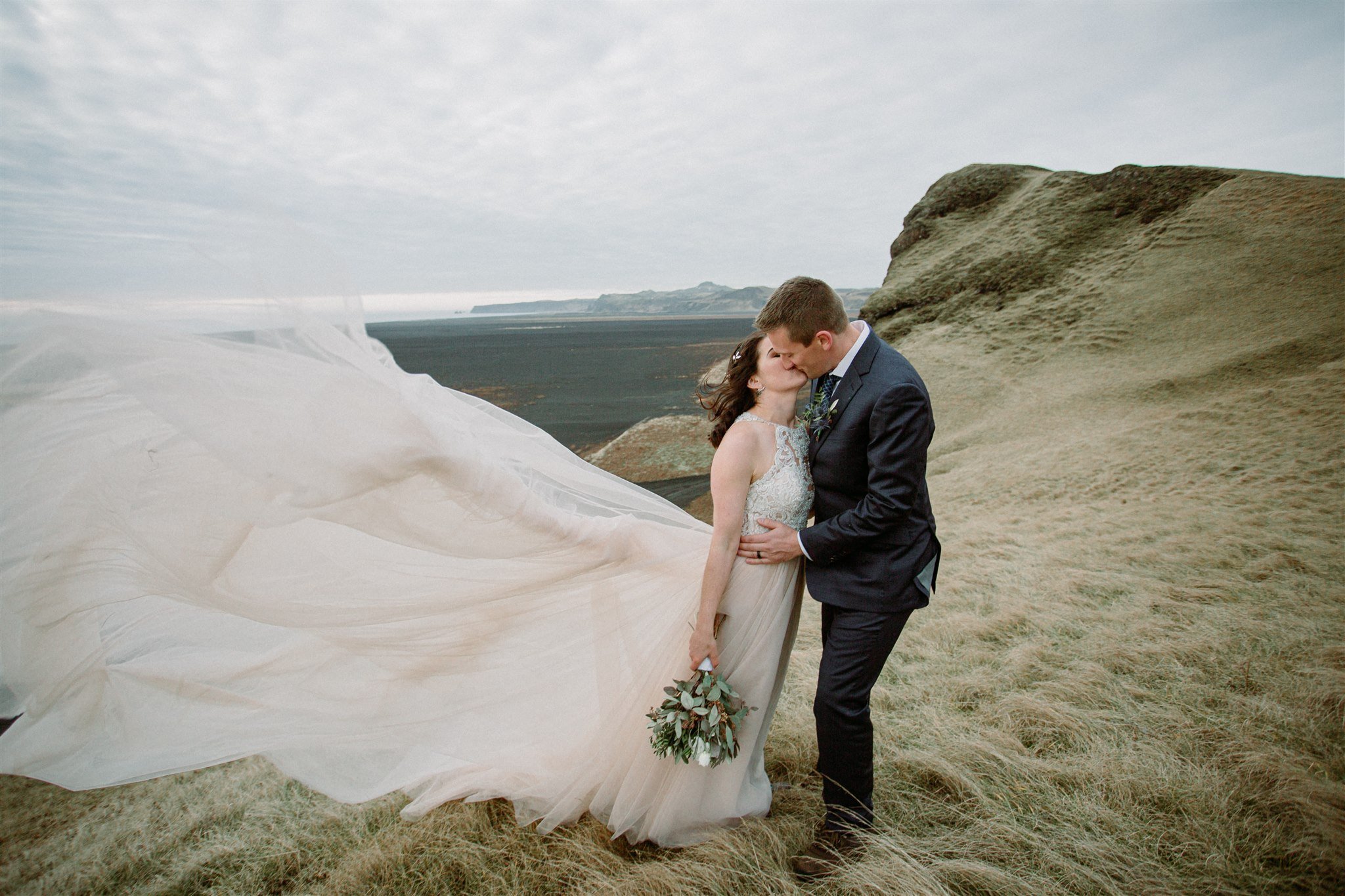 Iceland elopement photos in South Iceland