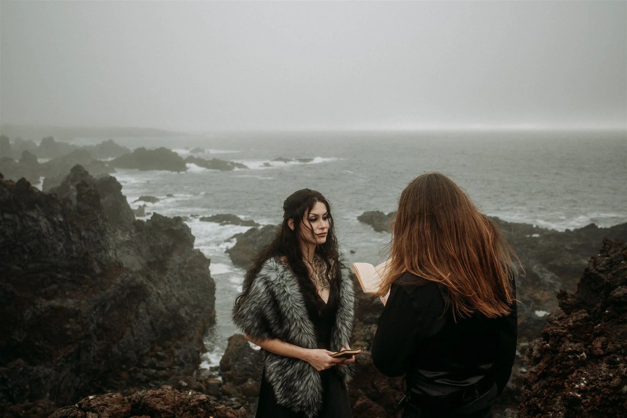 private unconventional Iceland elopement
