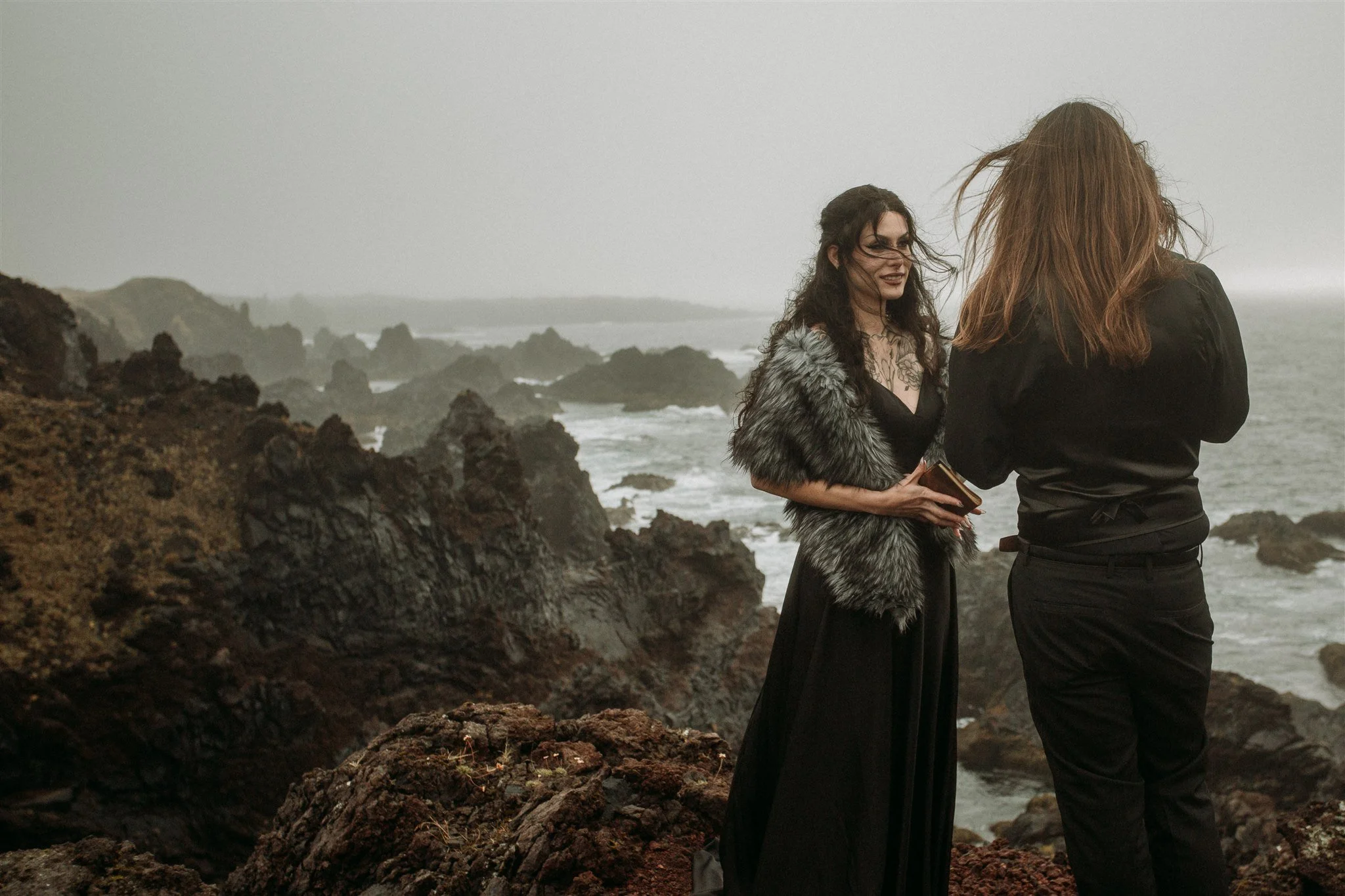 private unconventional Iceland elopement