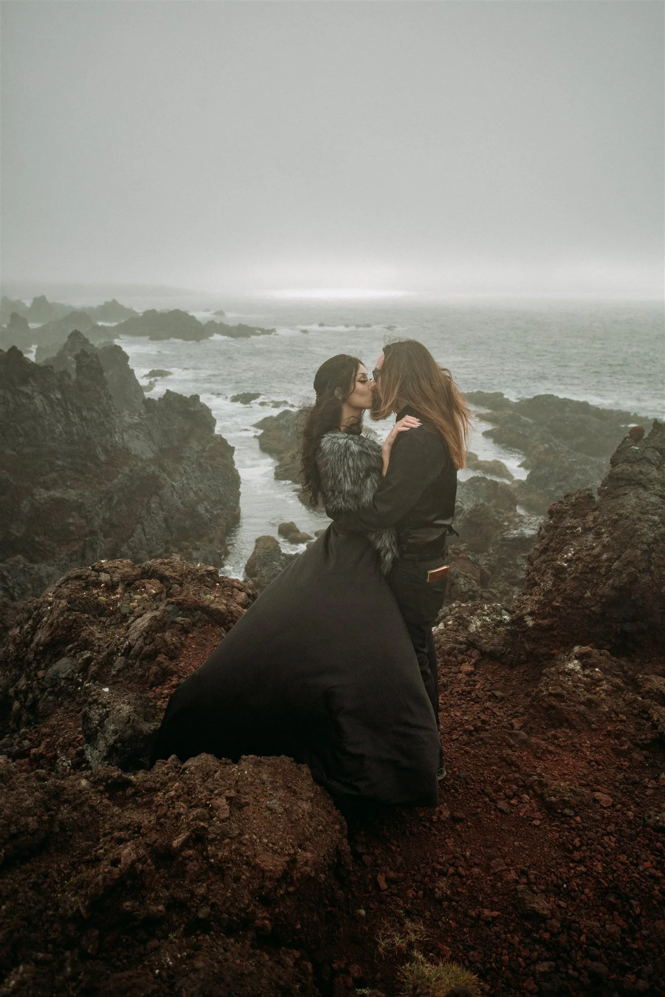 private unconventional Iceland elopement
