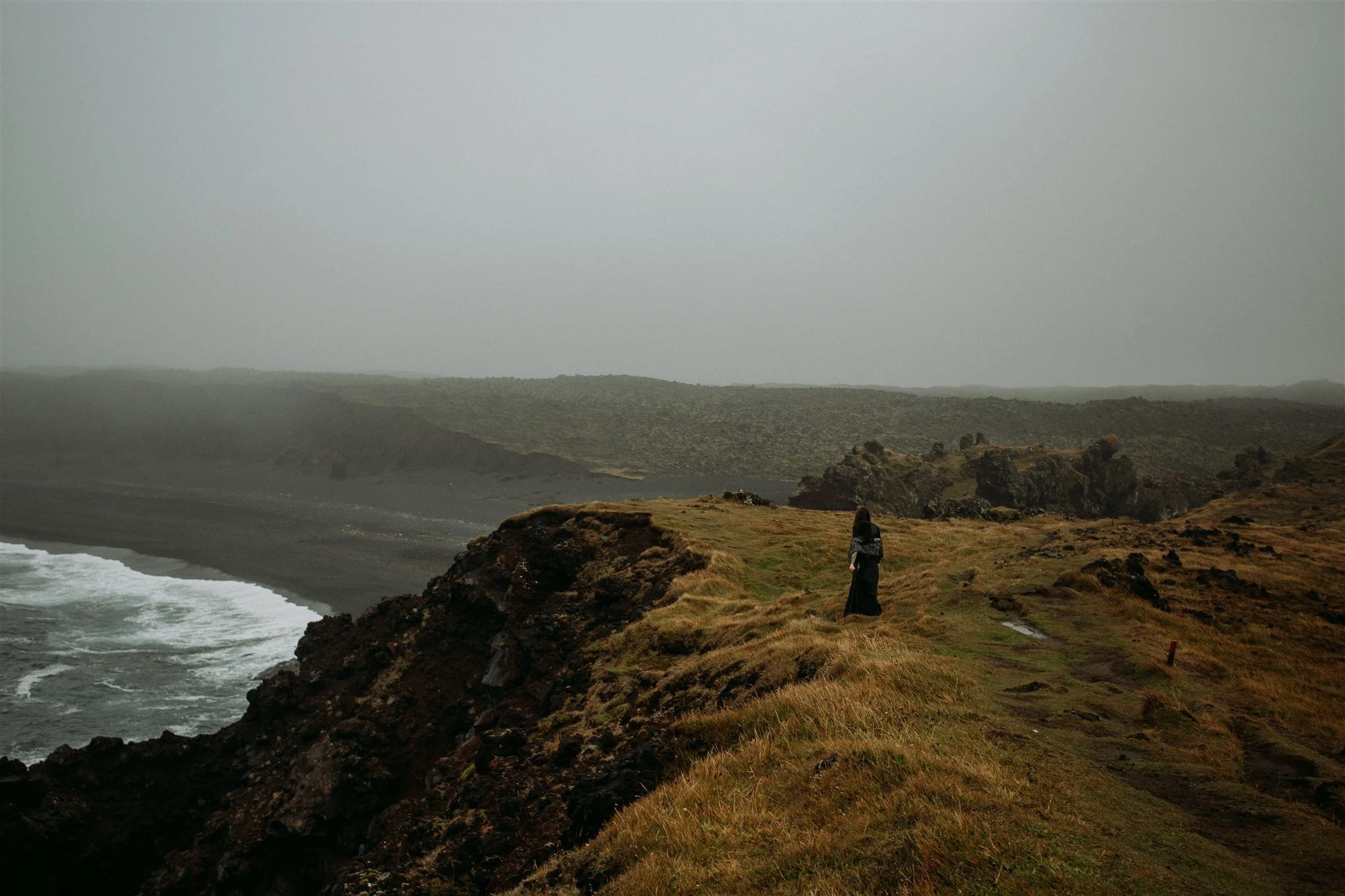 private unconventional Iceland elopement