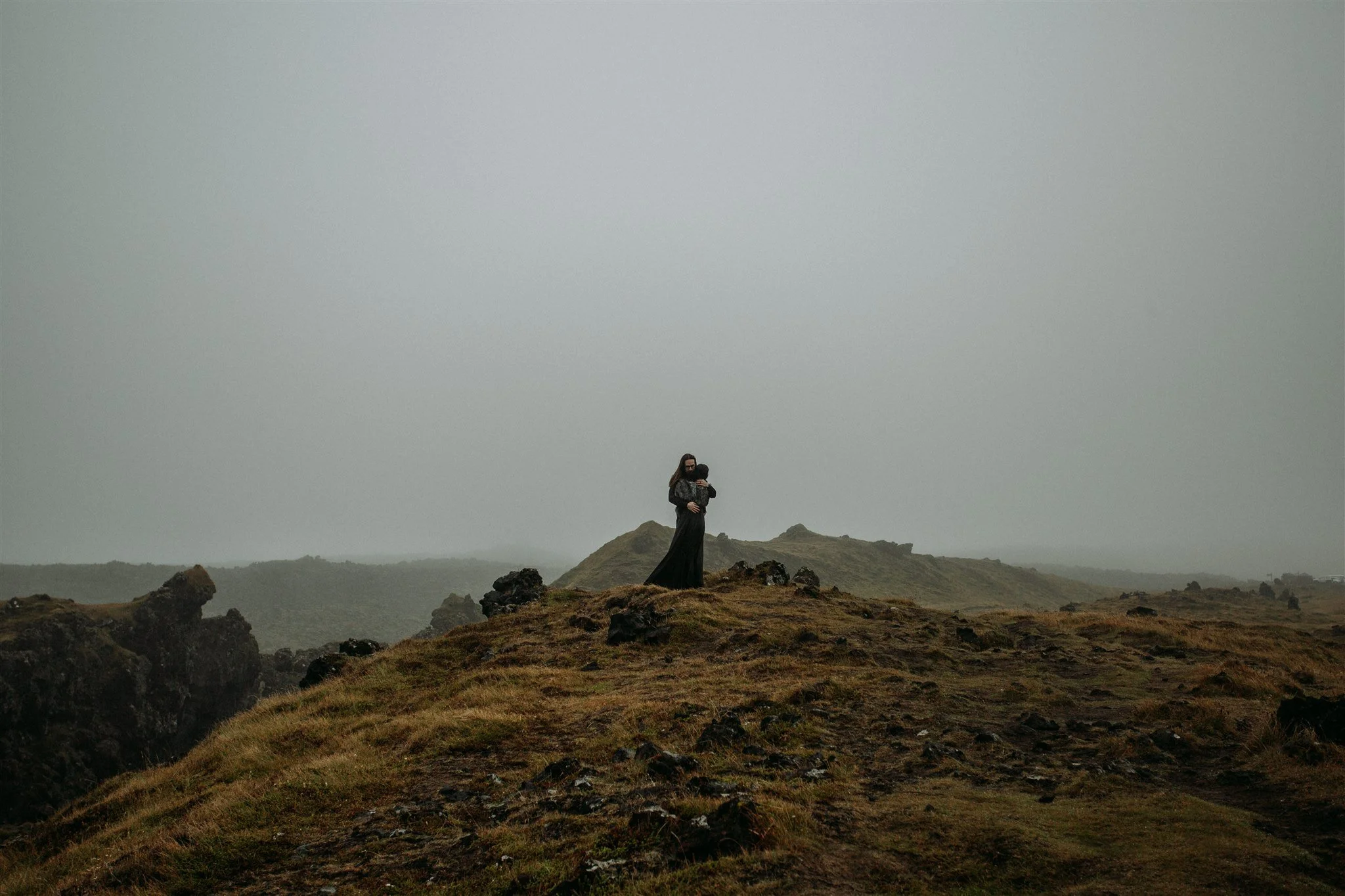 private unconventional Iceland elopement