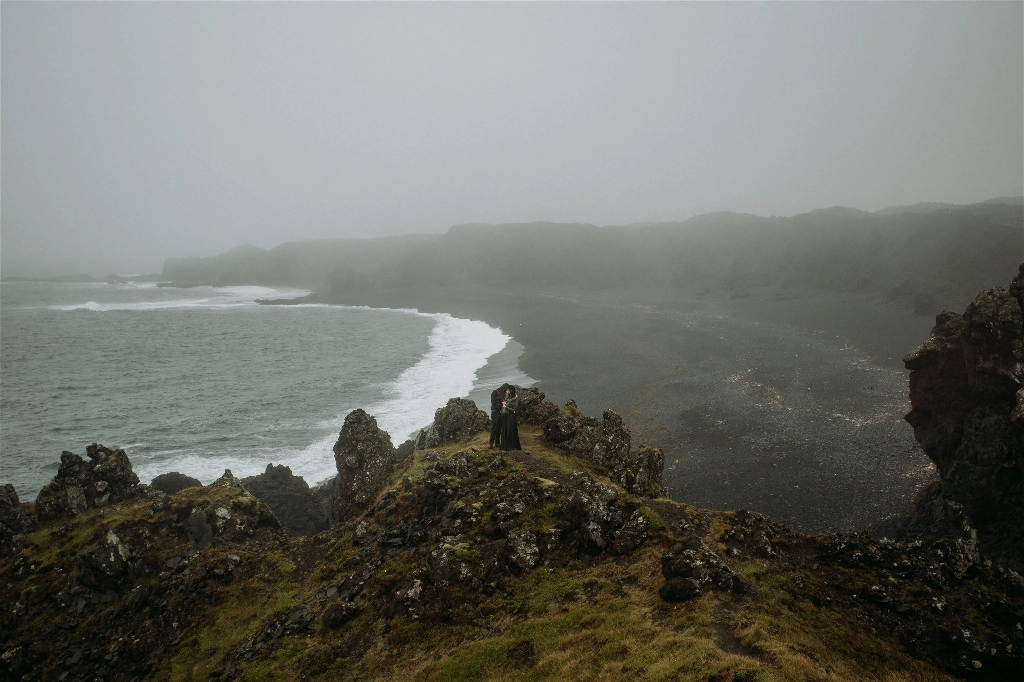 private unconventional Iceland elopement