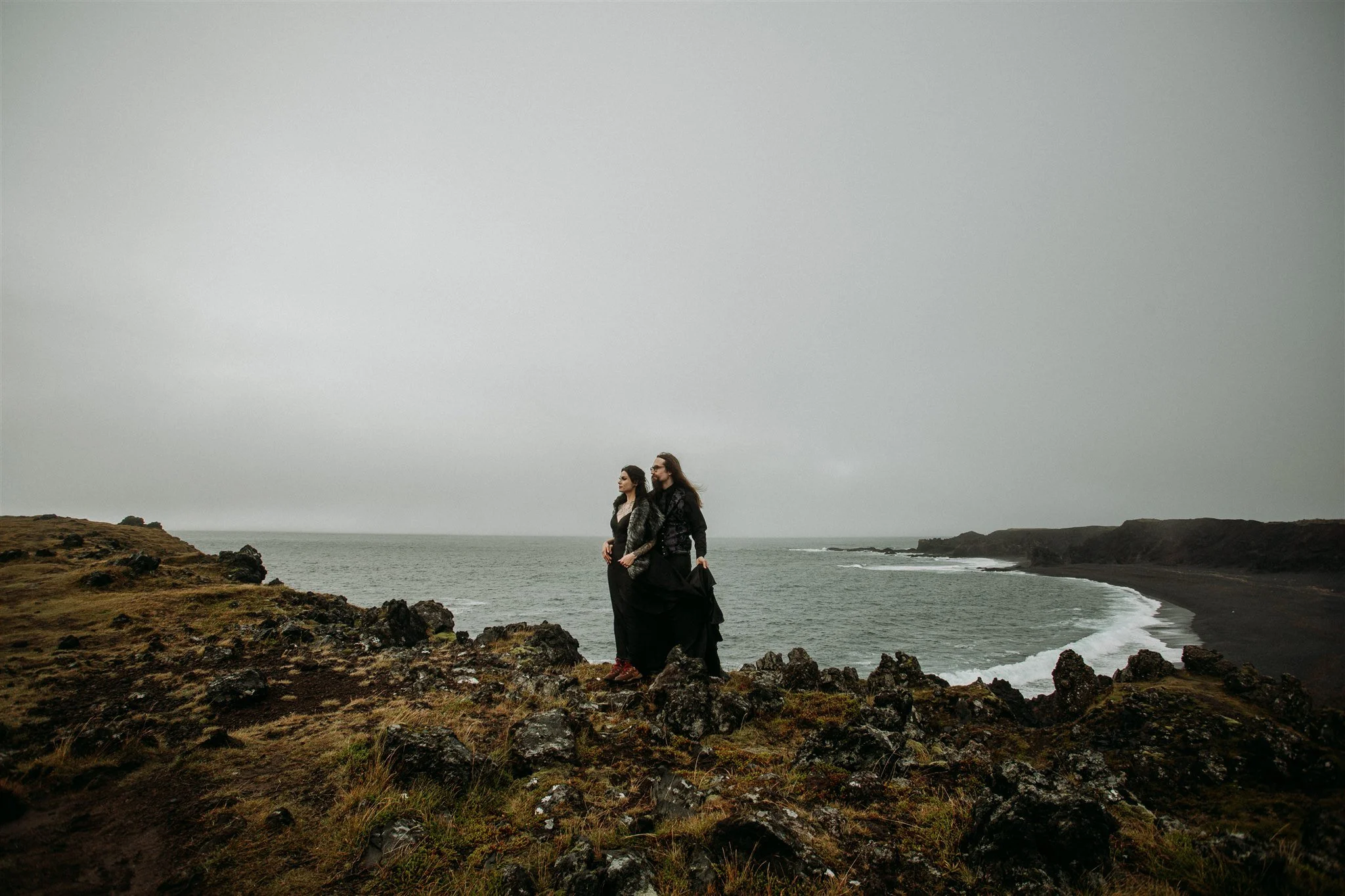 private unconventional Iceland elopement