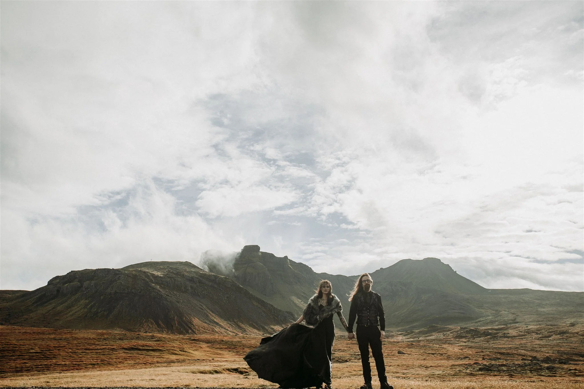 private unconventional Iceland elopement
