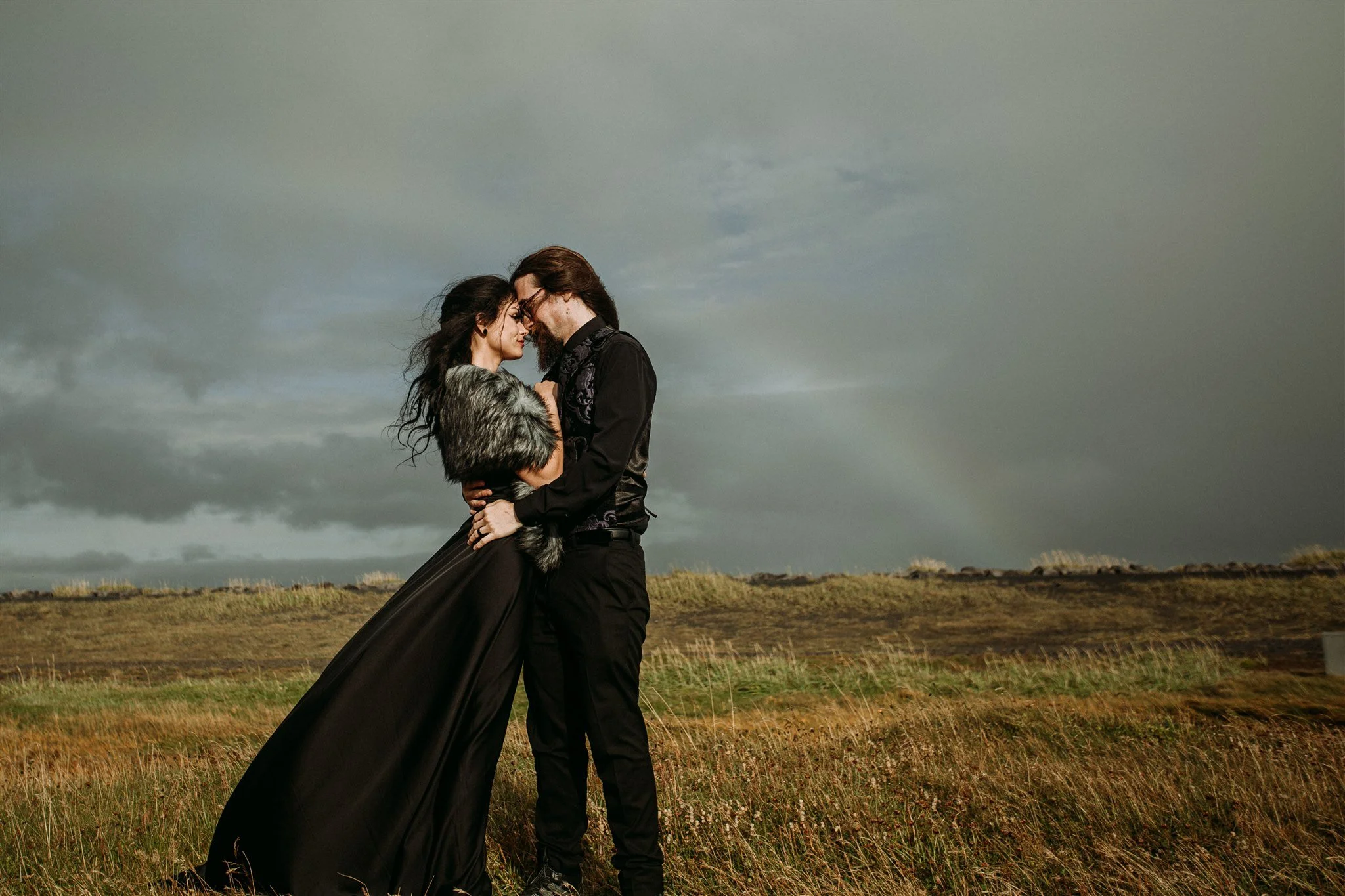 private unconventional Iceland elopement