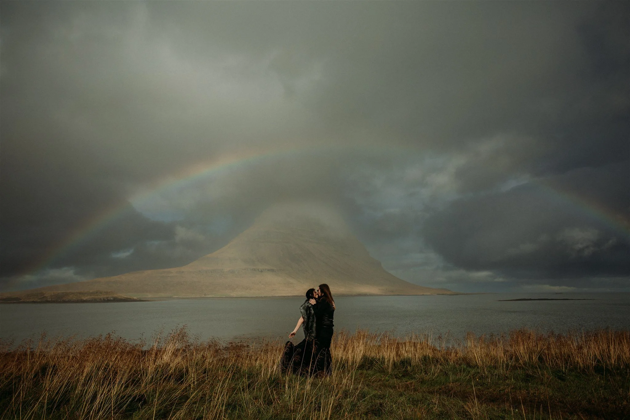 private unconventional Iceland elopement