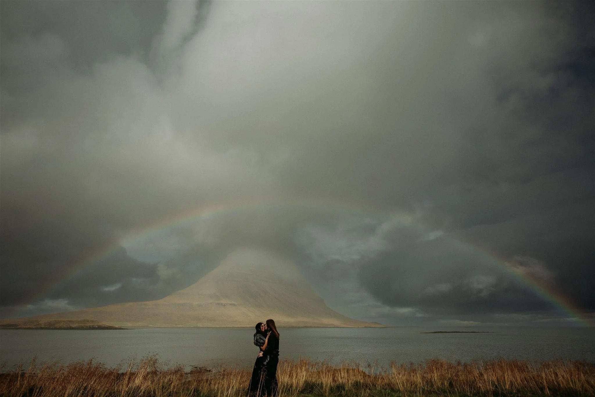 private unconventional Iceland elopement