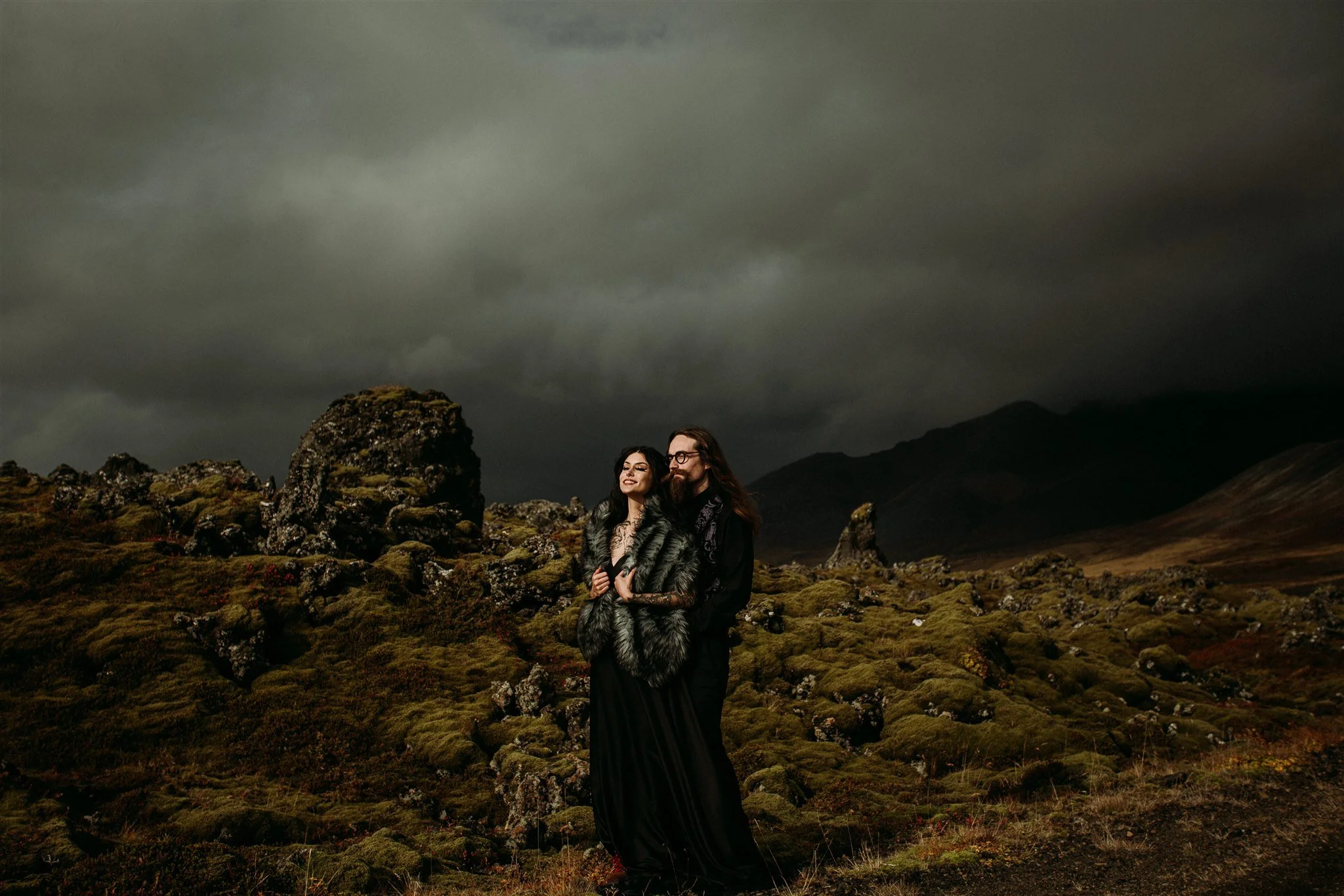 private unconventional Iceland elopement