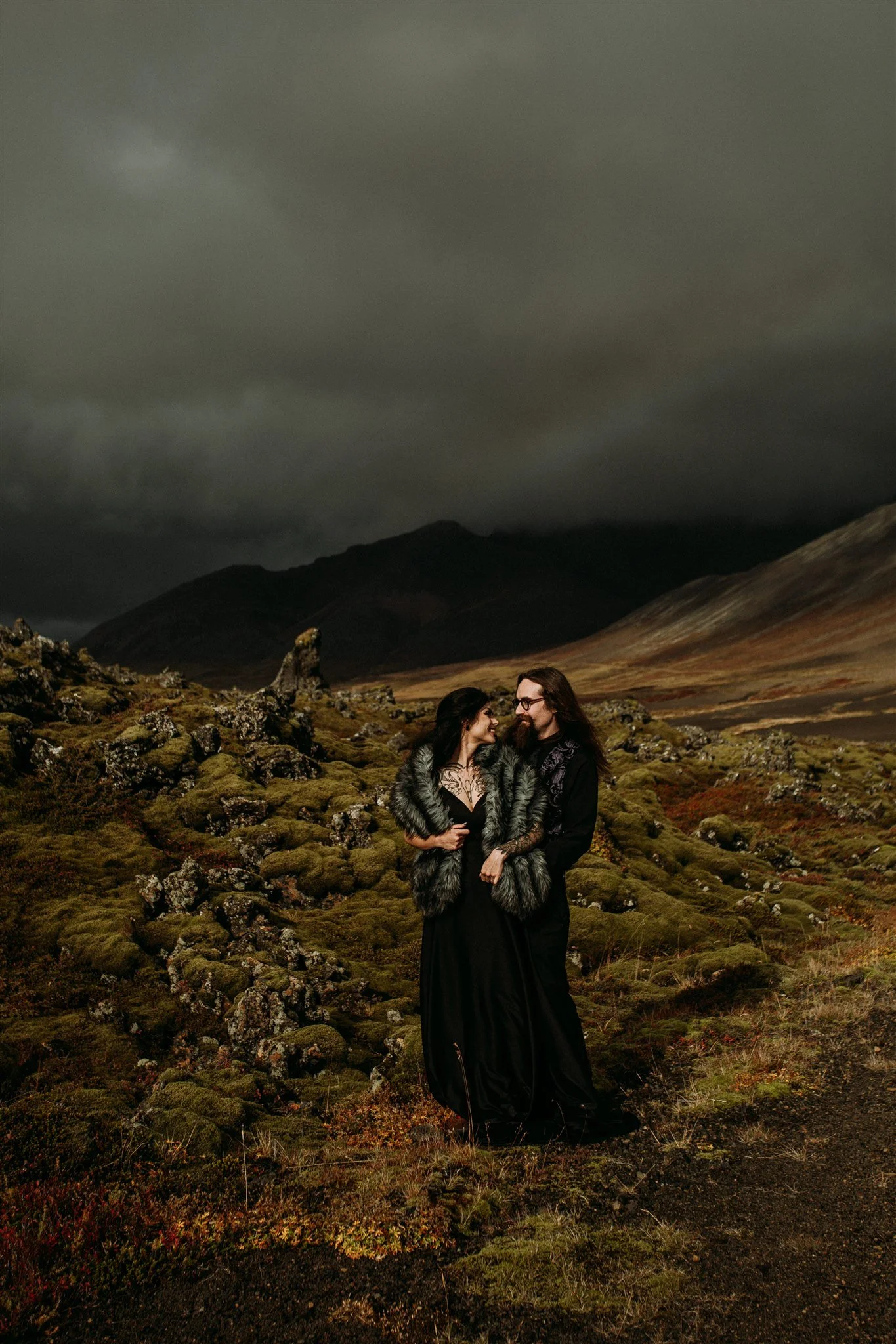 private unconventional Iceland elopement