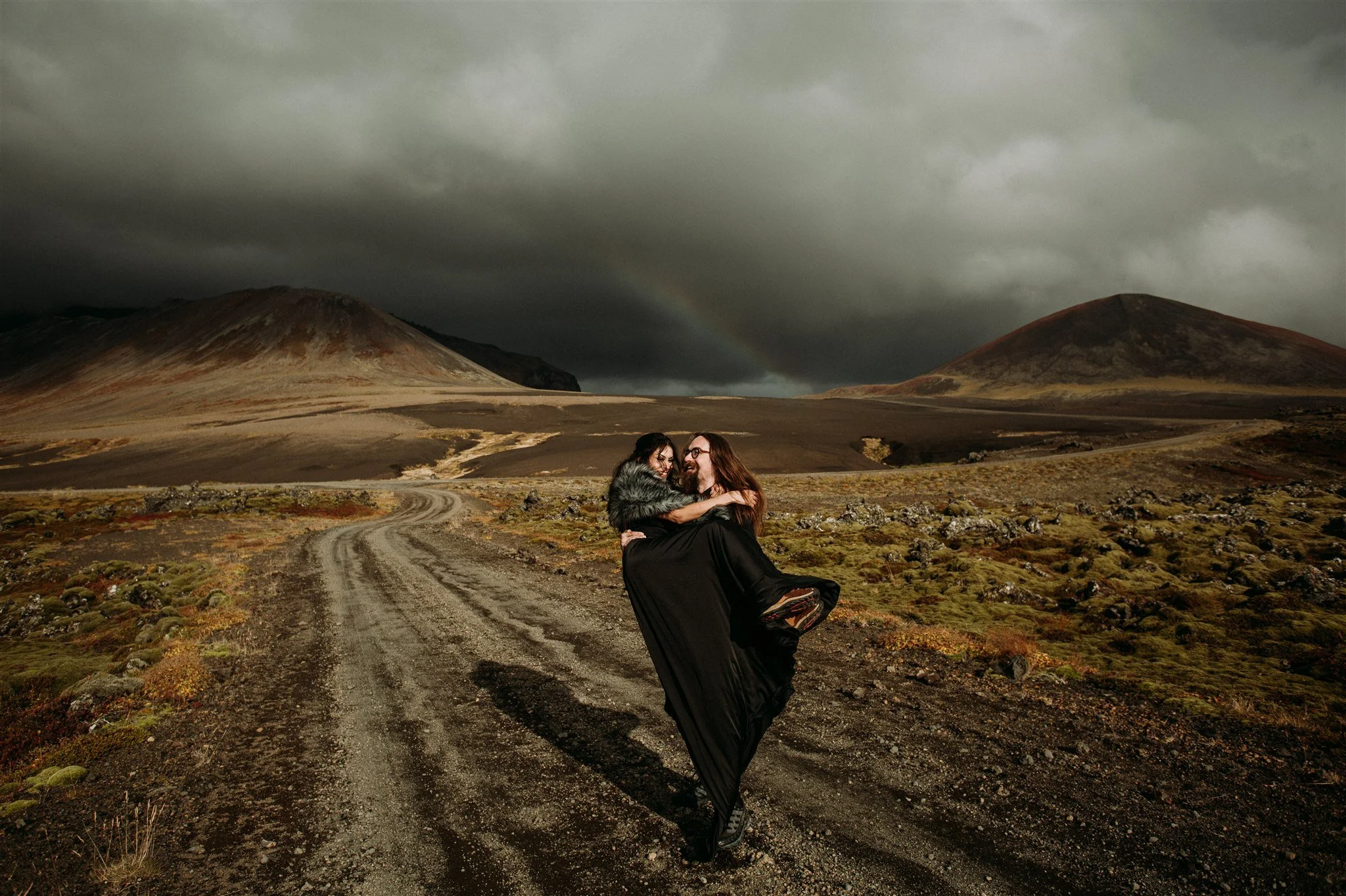 private unconventional Iceland elopement