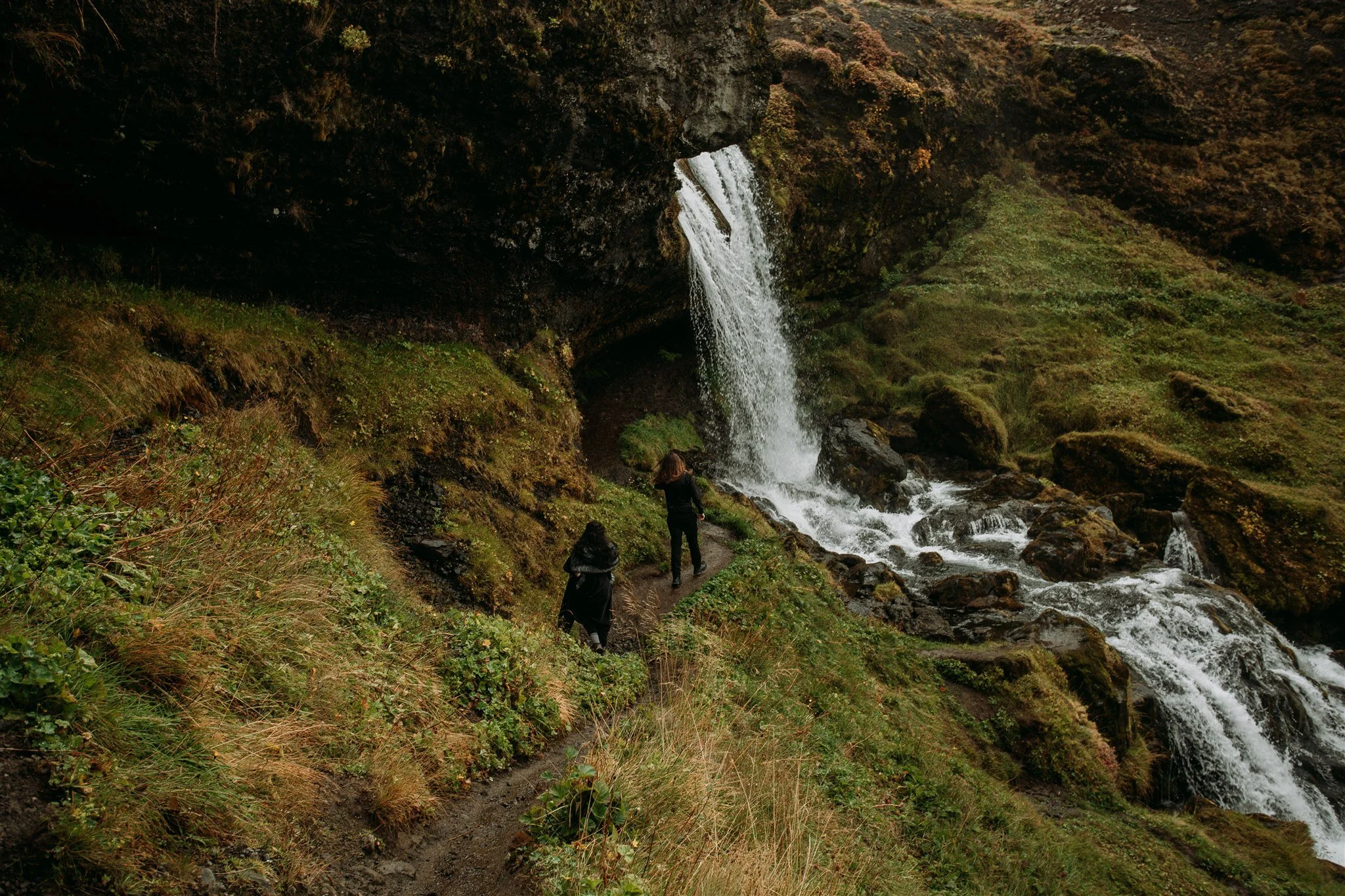 private unconventional Iceland elopement