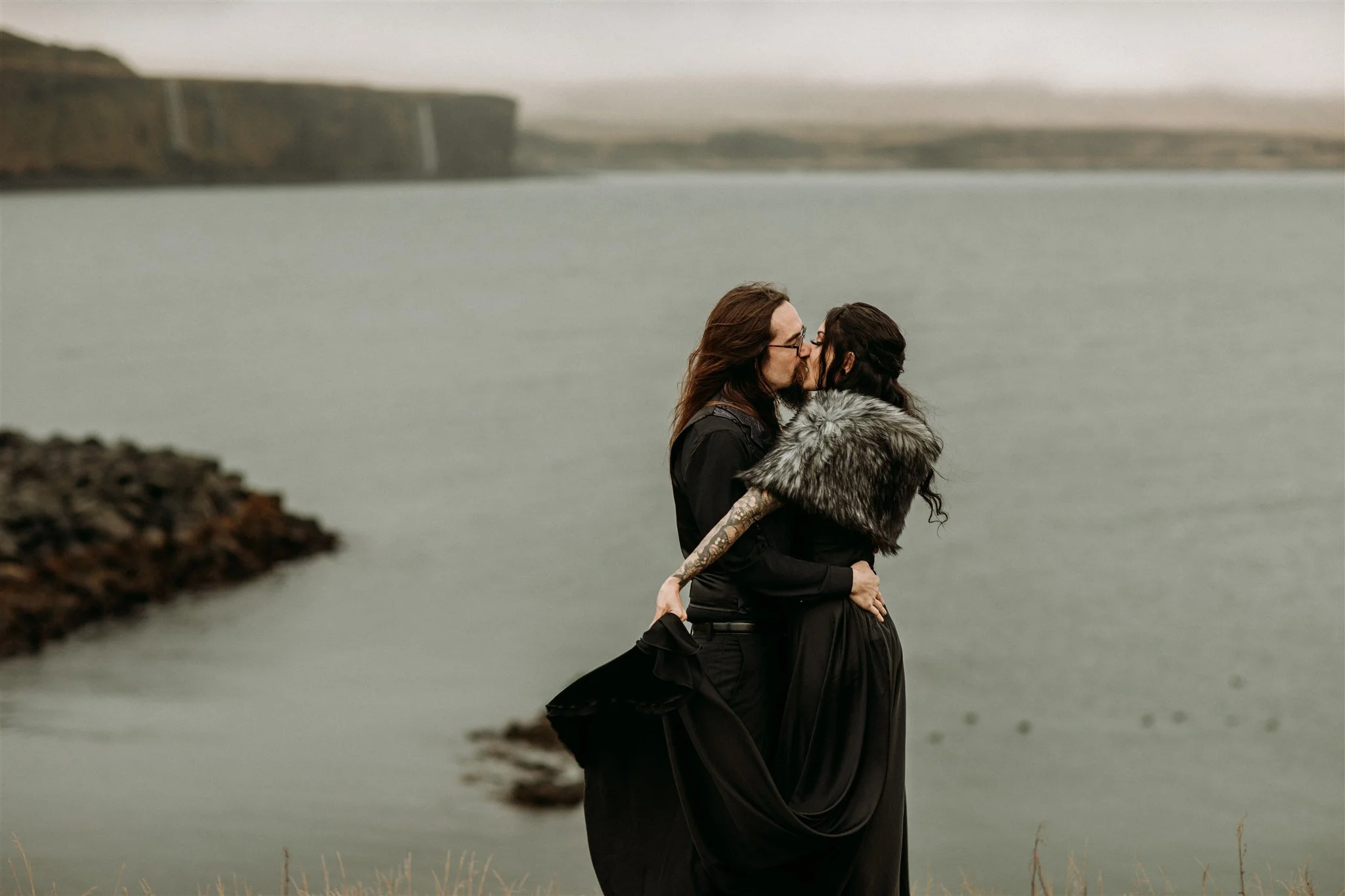 private unconventional Iceland elopement
