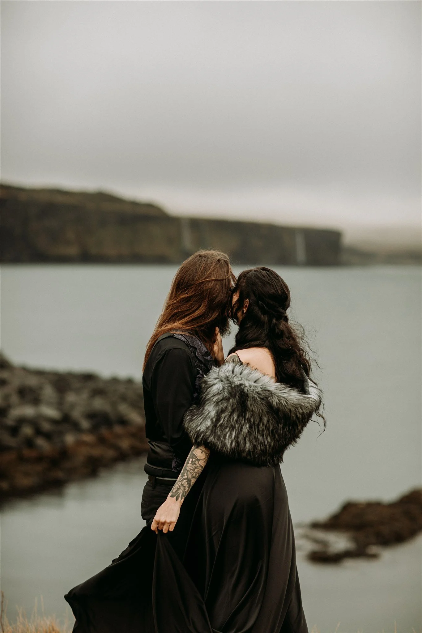 private unconventional Iceland elopement