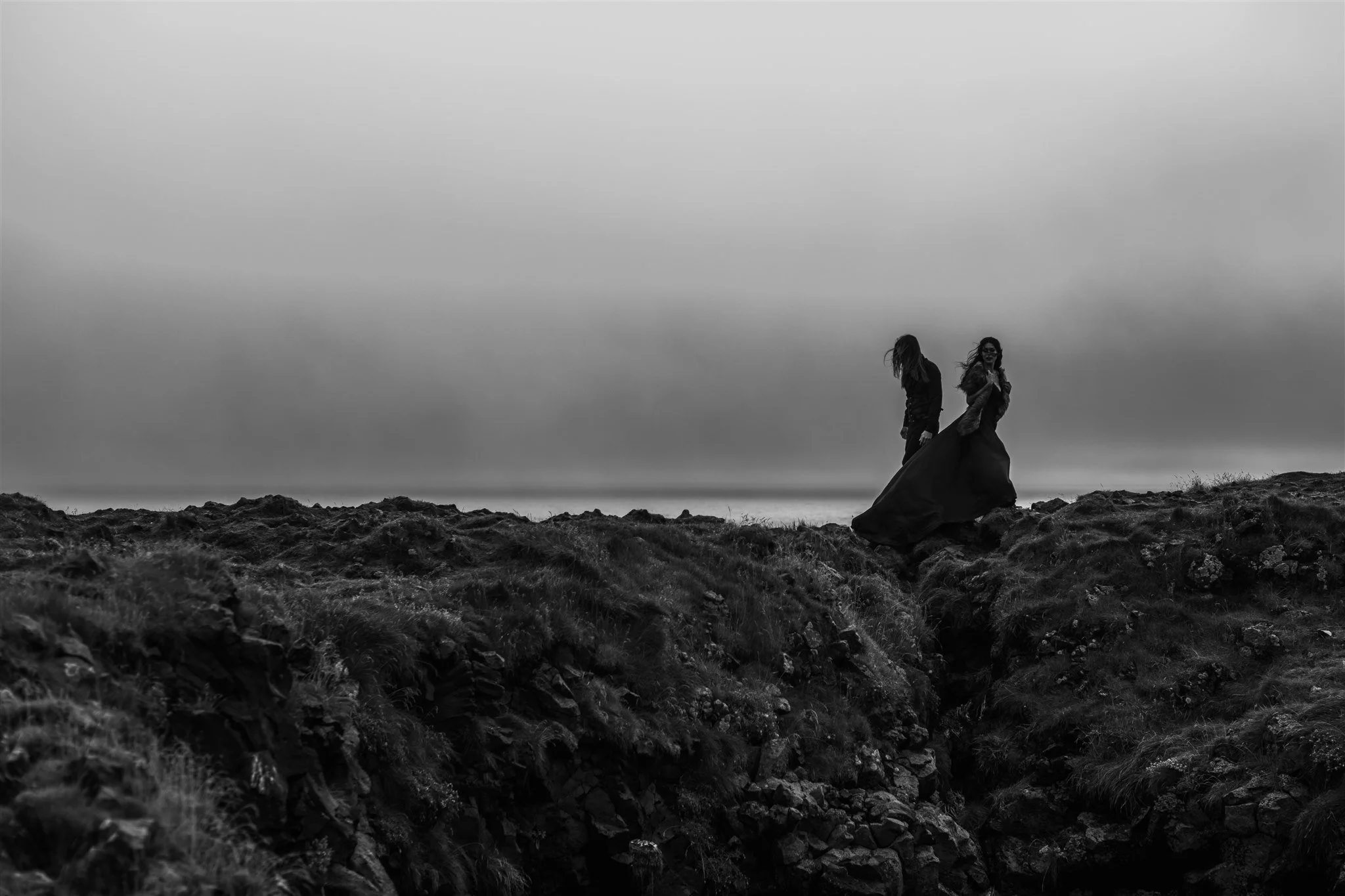 private unconventional Iceland elopement