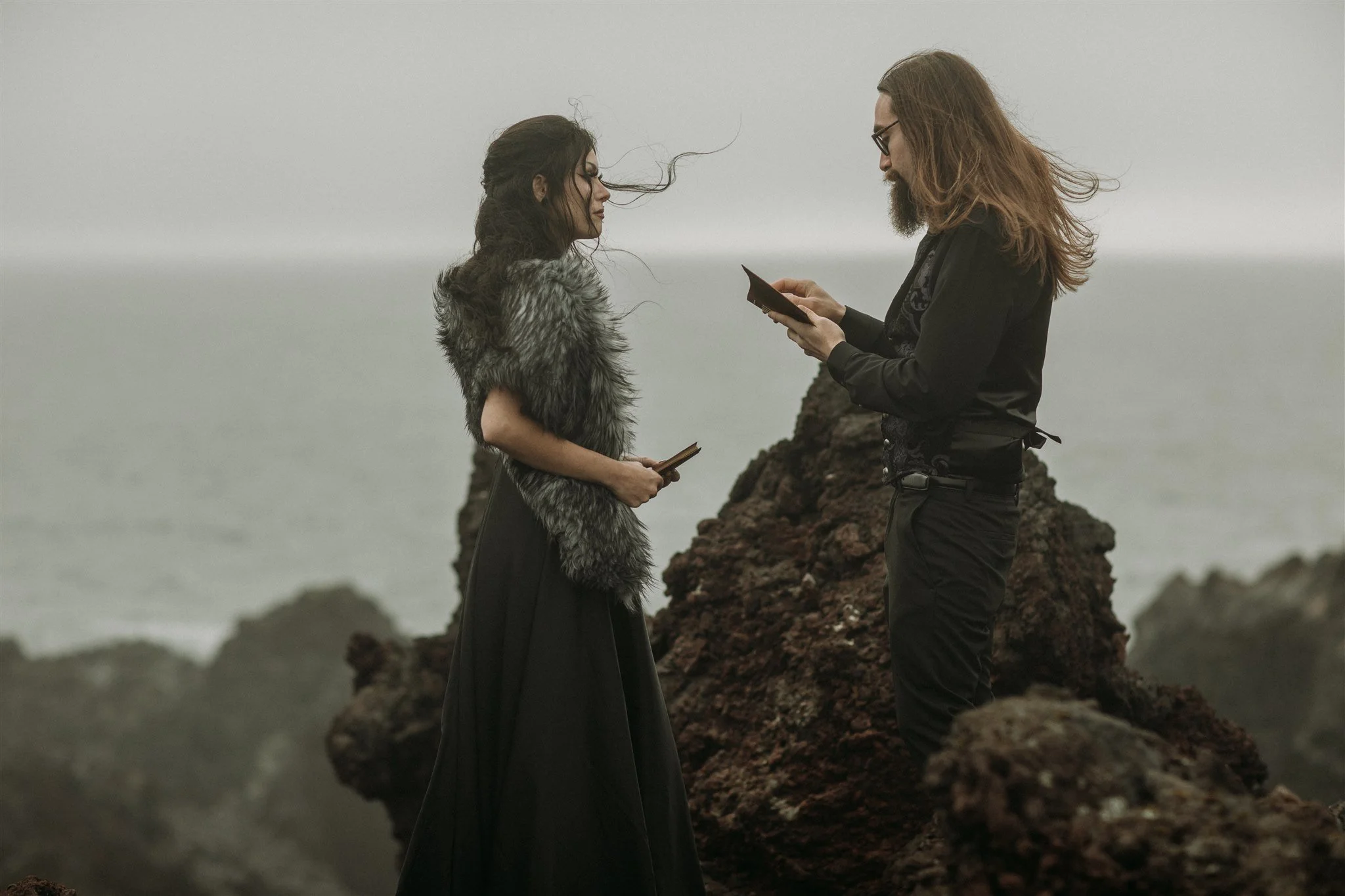 private unconventional Iceland elopement