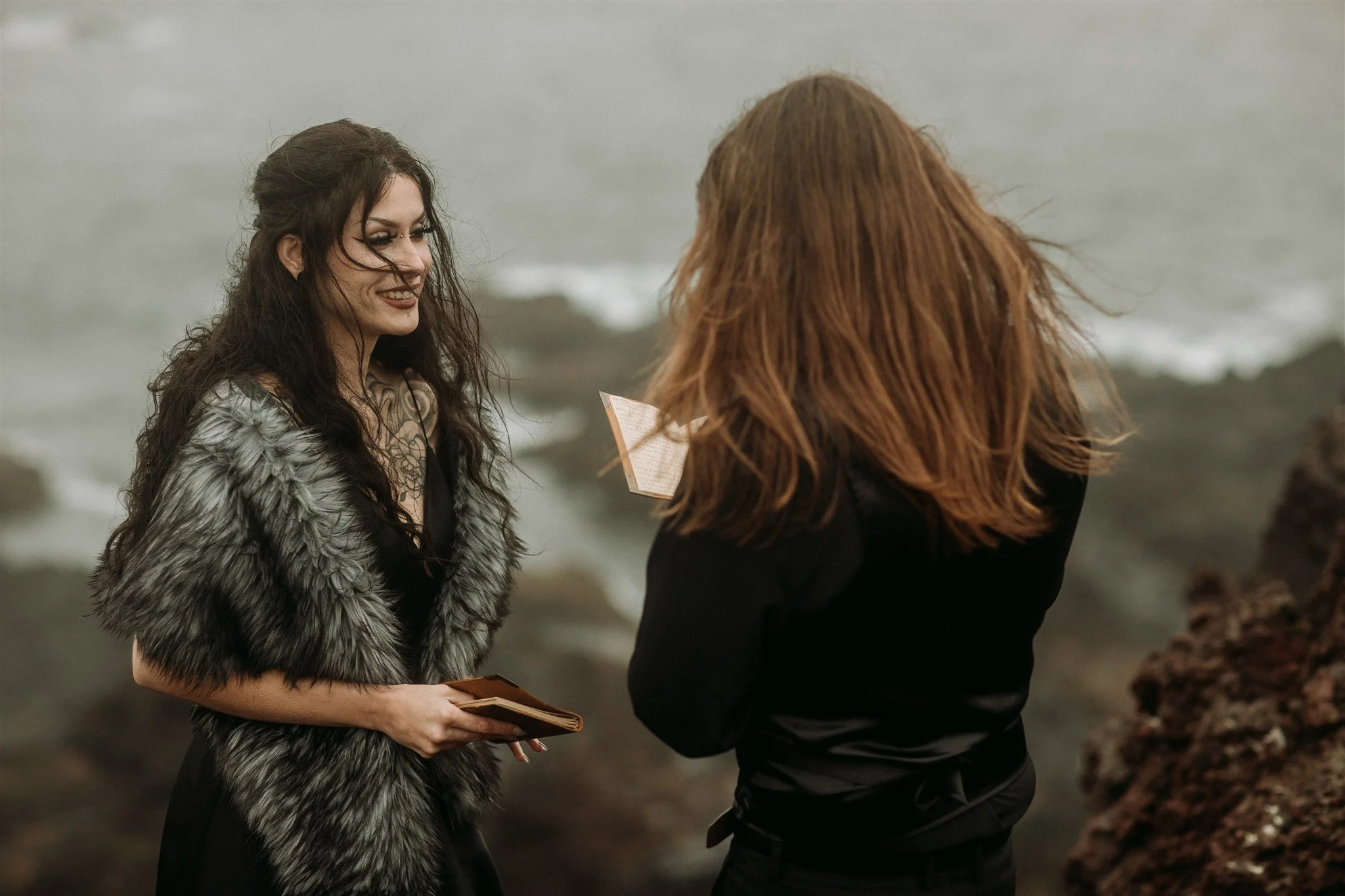 private unconventional Iceland elopement